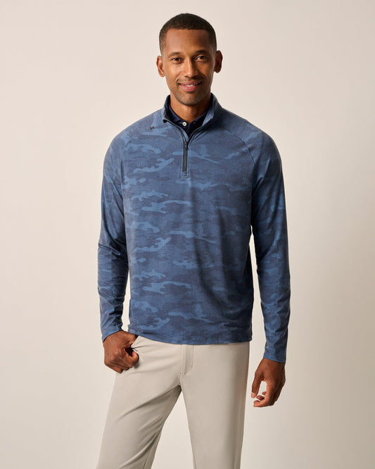 Johnnie-O Patton Performance Camo 1/4 Zip Pullover