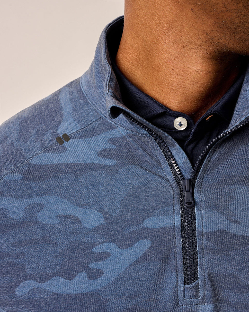 Johnnie-O Patton Performance Camo 1/4 Zip Pullover
