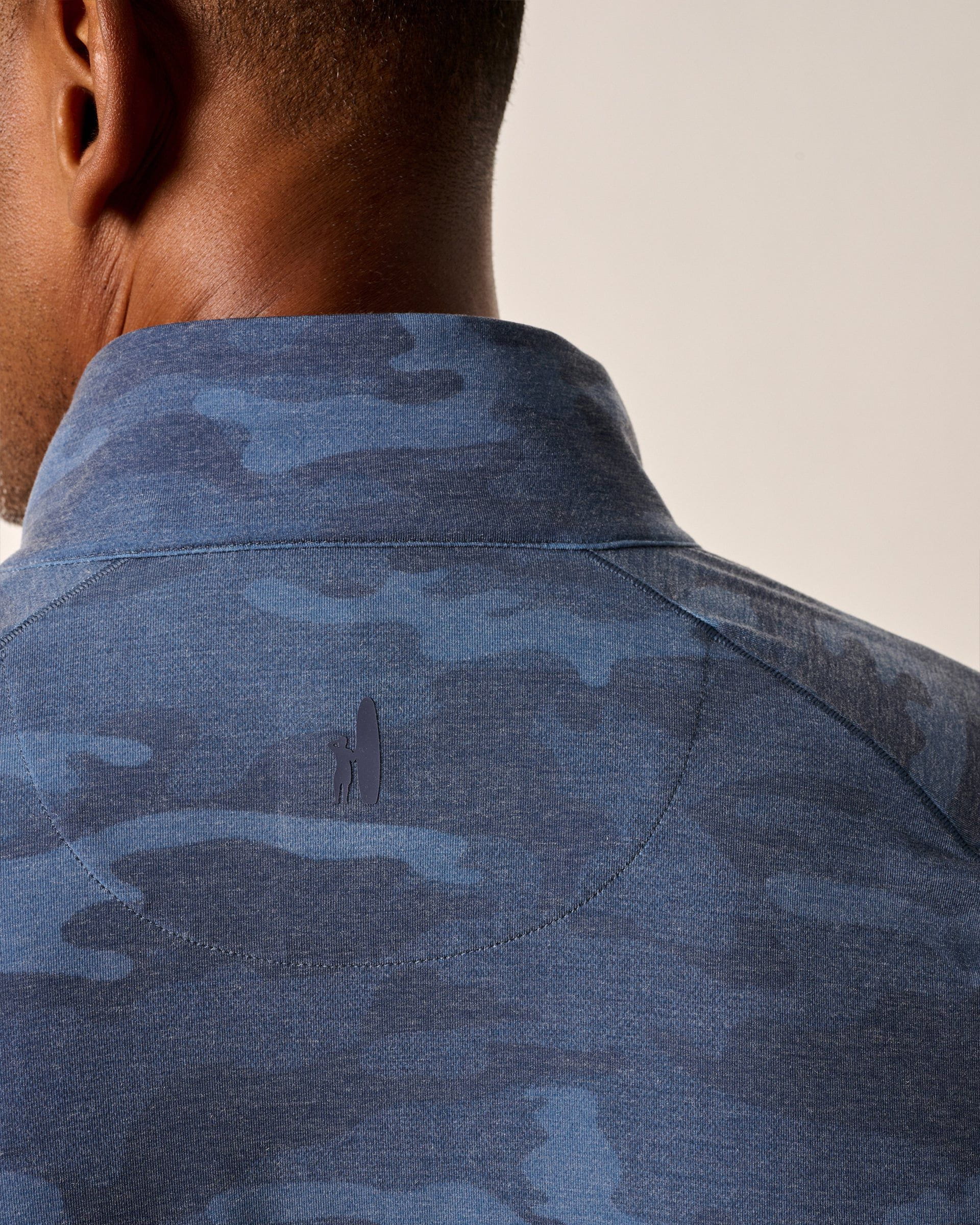 Johnnie-O Patton Performance Camo 1/4 Zip Pullover