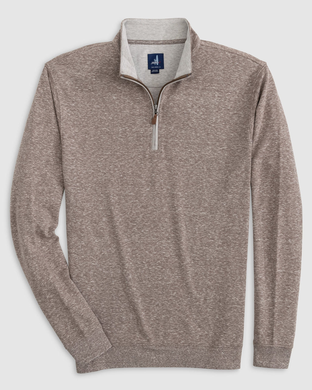 Johnnie-O Big & Tall Sully 1/4 Zip Pullover, Port