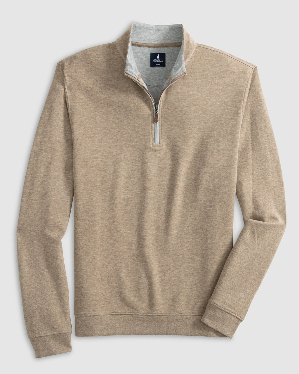 Johnnie-O Big & Tall Sully 1/4 Zip Pullover, Port