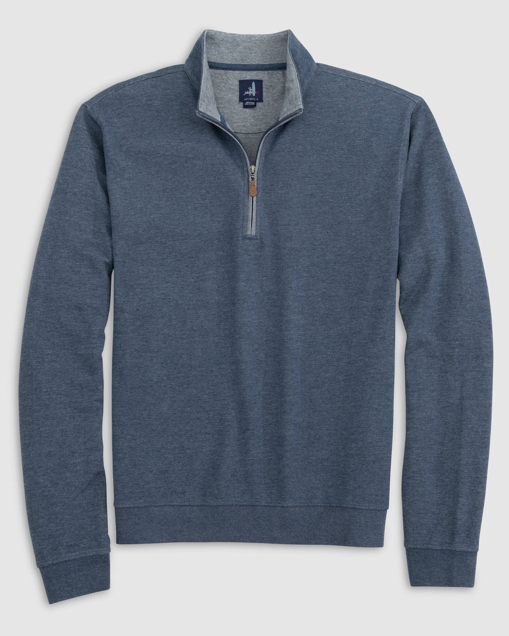 Johnnie-O Big & Tall Sully 1/4 Zip Pullover, Port