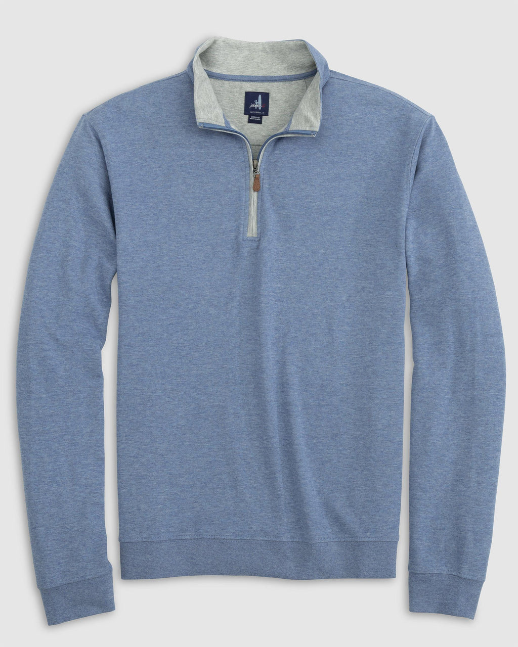 Johnnie-O Big & Tall Sully 1/4 Zip Pullover, Port
