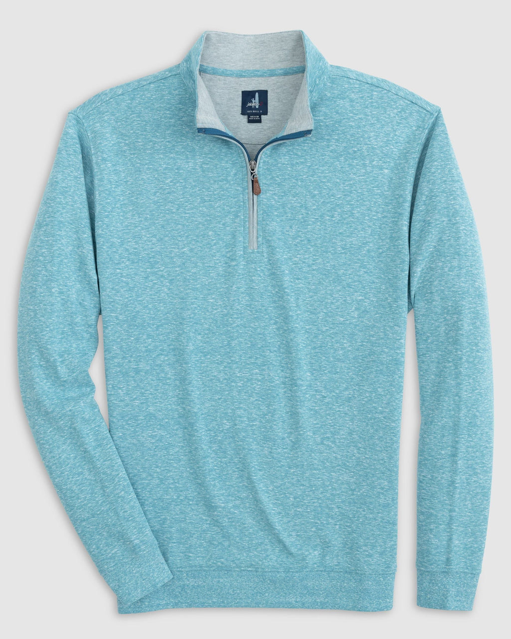 Johnnie-O Big & Tall Sully 1/4 Zip Pullover, Port