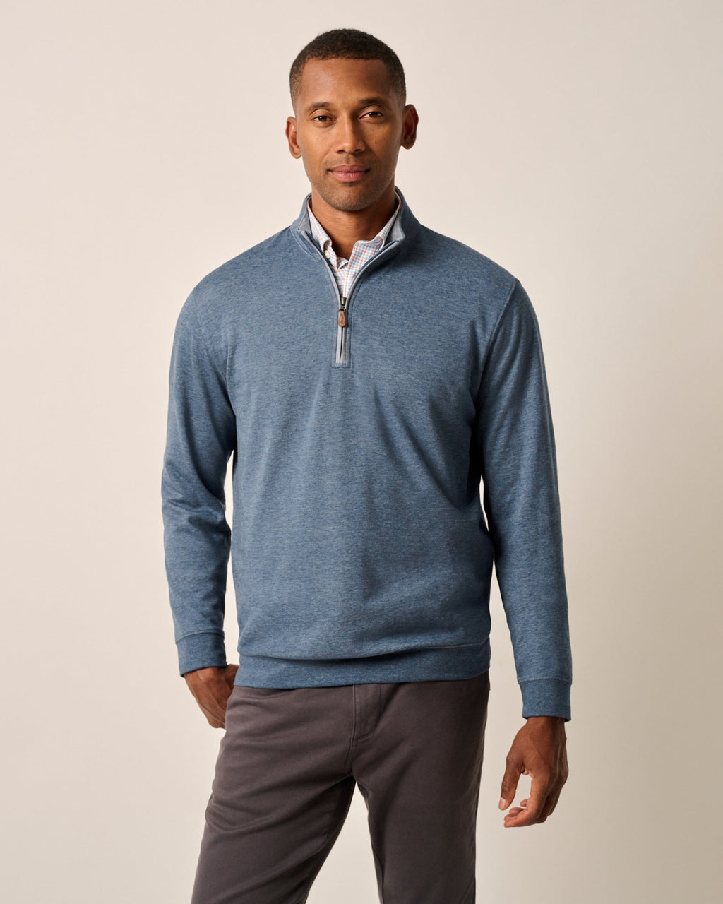 Johnnie-O Sully 1/4 Zip Pullover, Helios Blue