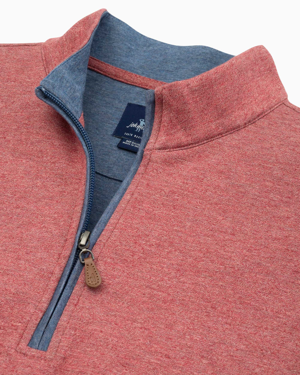 Johnnie-O Big & Tall Sully 1/4 Zip Pullover, Port