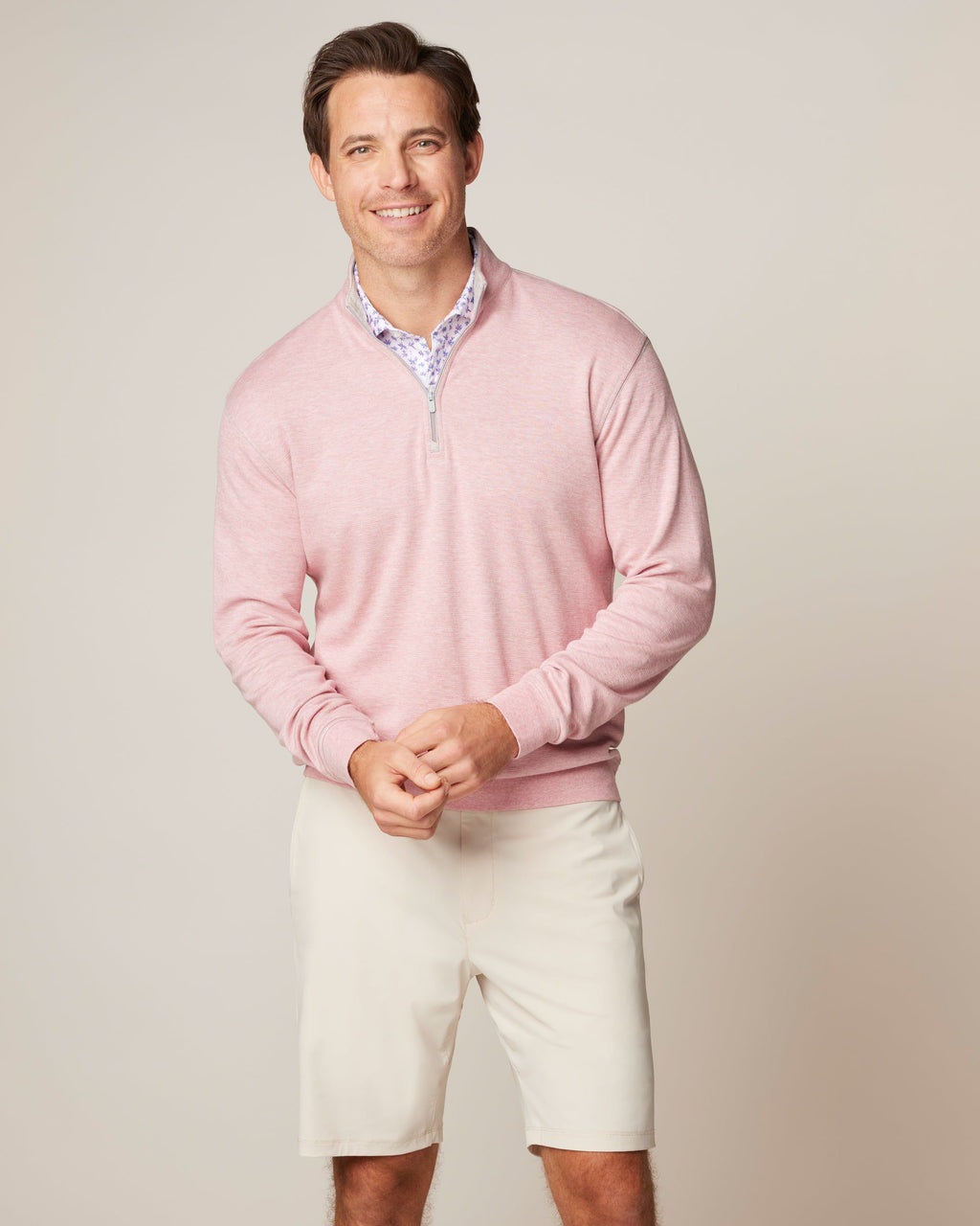 Johnnie-O Hanks "Lightweight Sully" 1/4 Zip Pullover