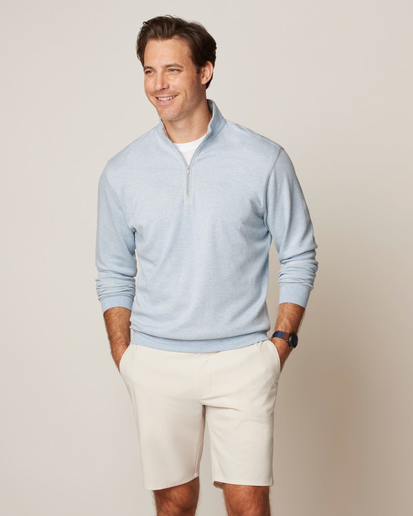 Johnnie-O Hanks "Lightweight Sully" 1/4 Zip Pullover