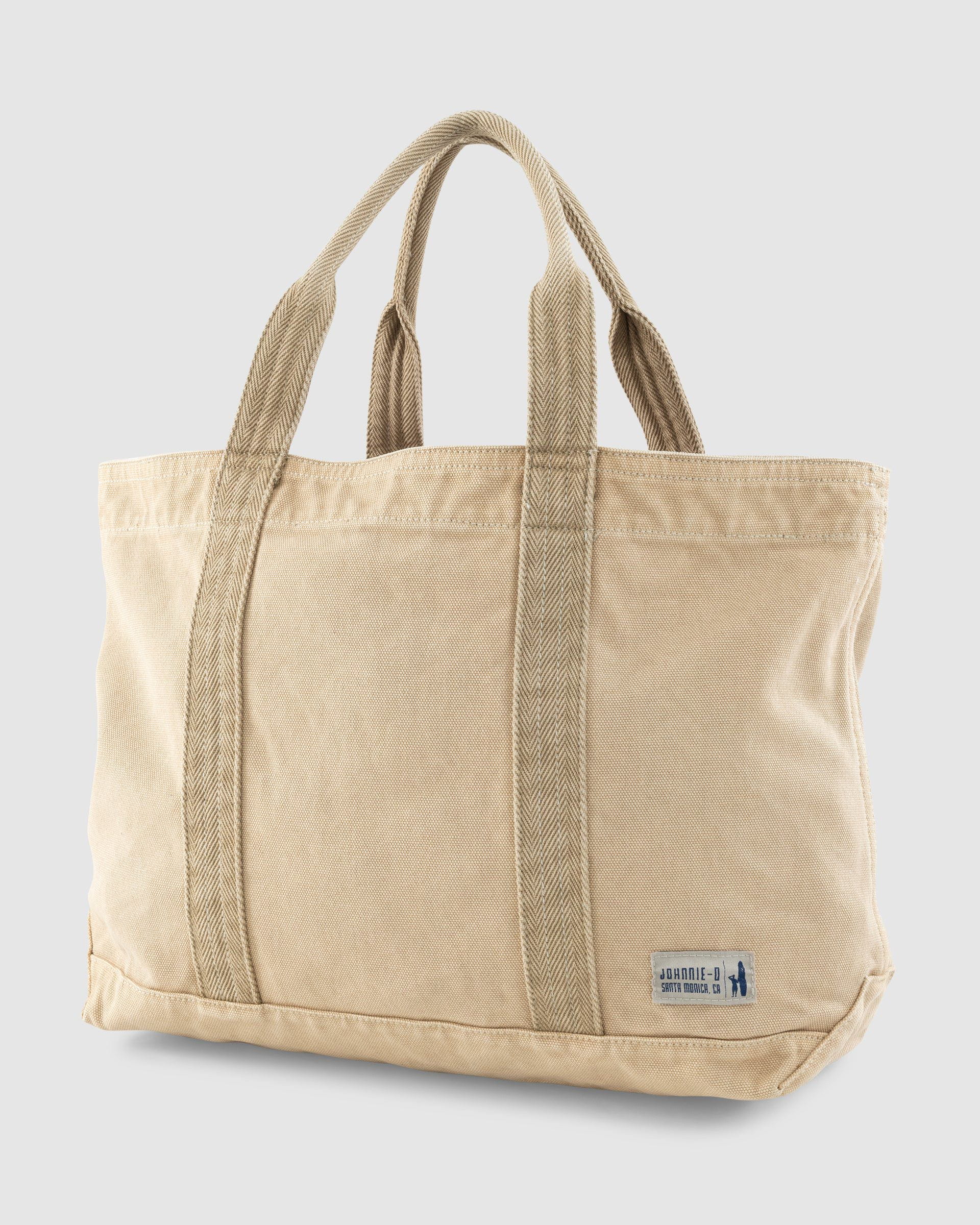 Johnnie-O Garment Dyed Canvas Tote Bag