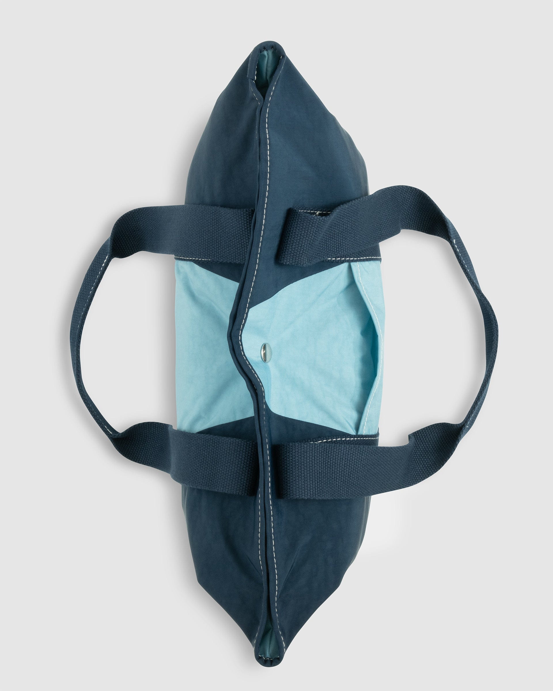 Johnnie-O Color Block Wine Tote Bag, Navy