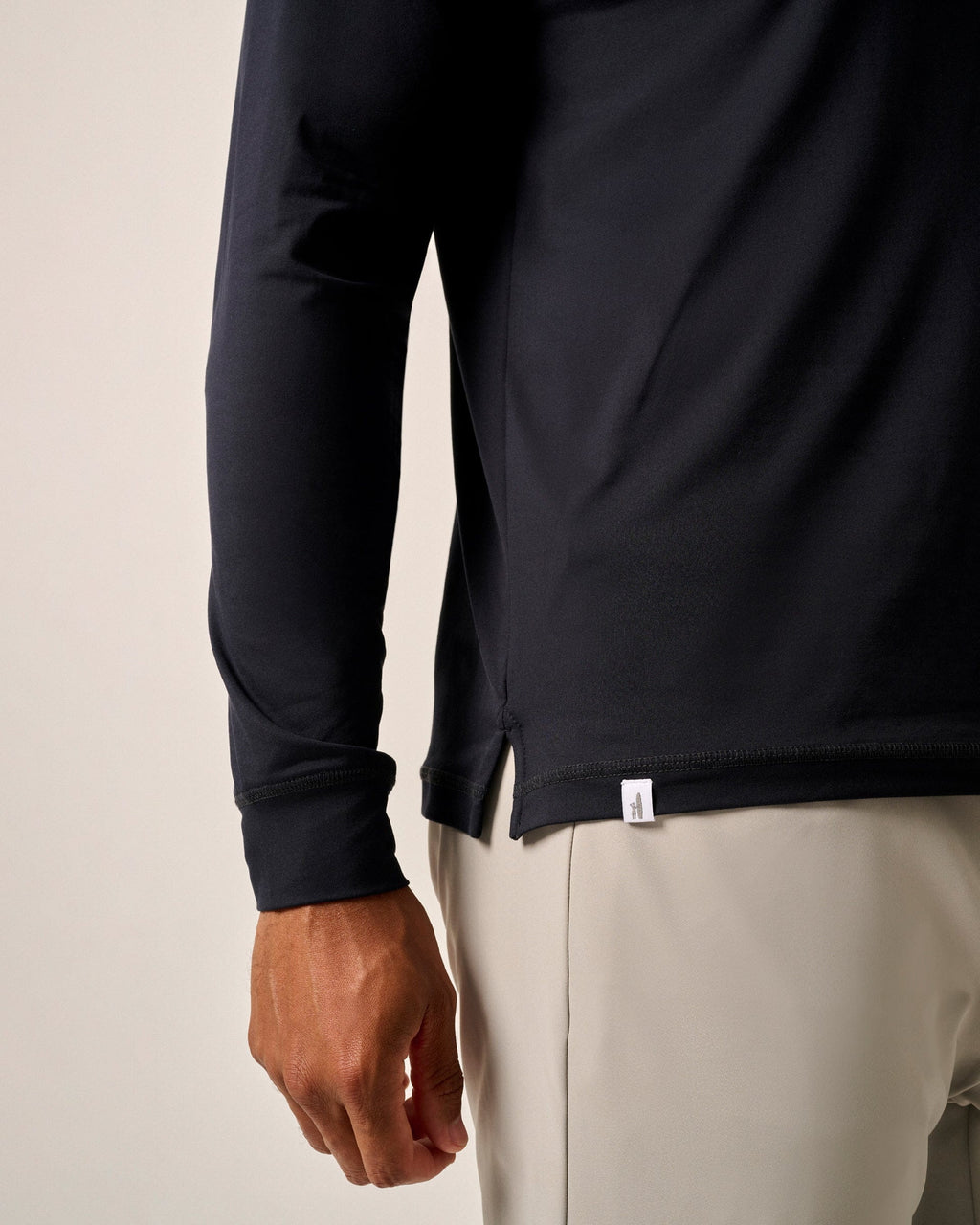 Johnnie-O Talon Featherweight Performance Hoodie, Black