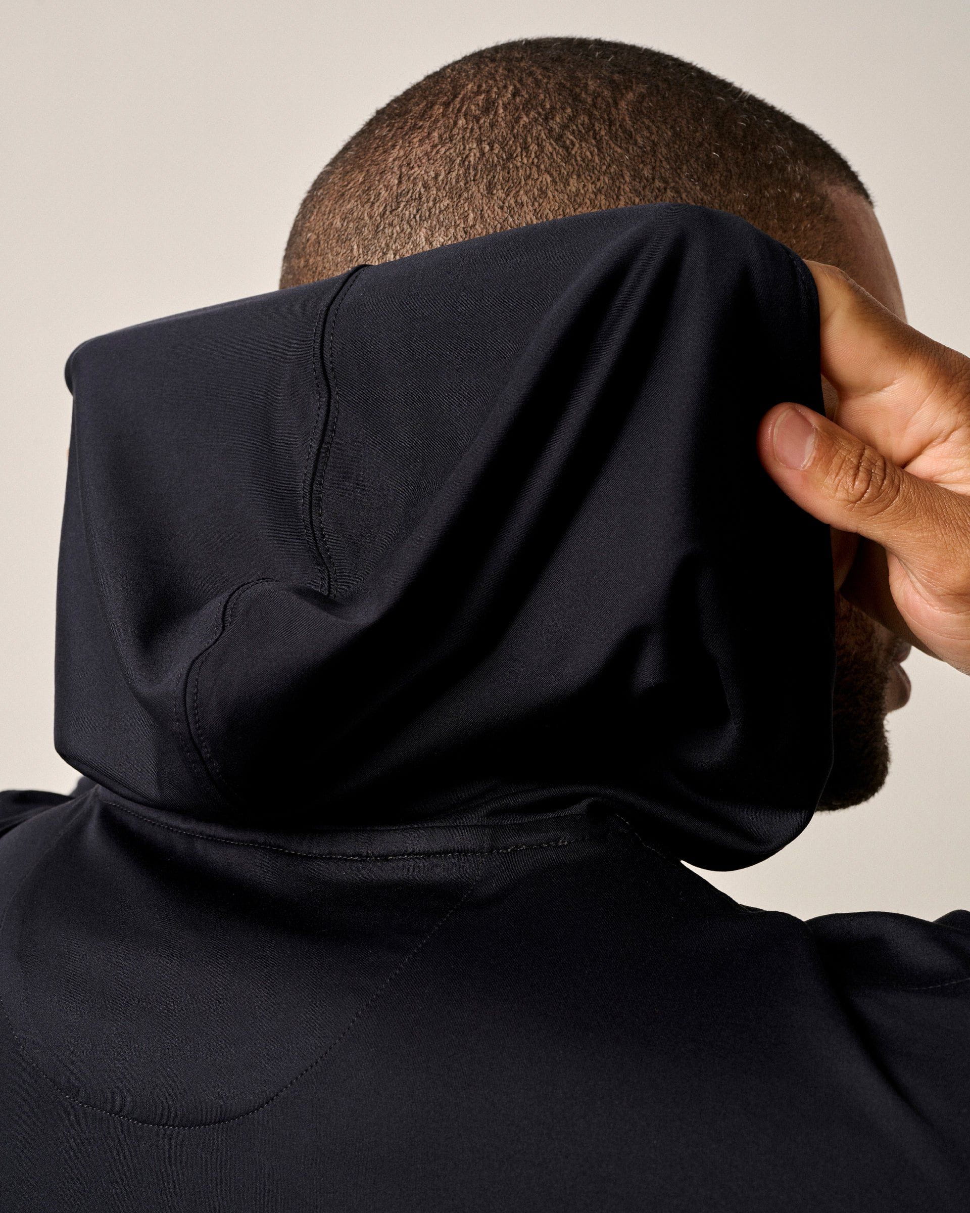 Johnnie-O Talon Featherweight Performance Hoodie, Black
