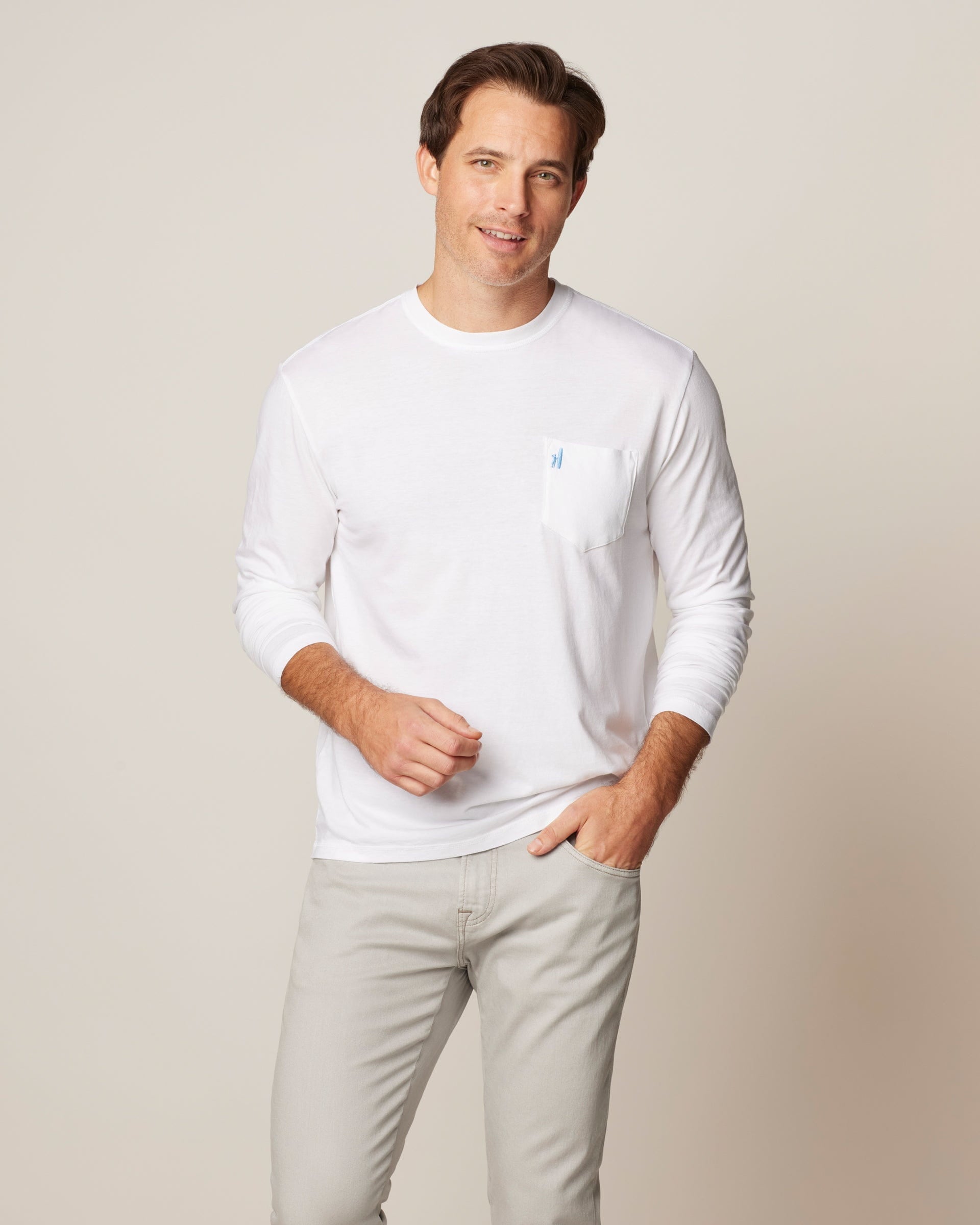 Johnnie-O Brennan 2.0 Long Sleeve Pocket T-Shirt
