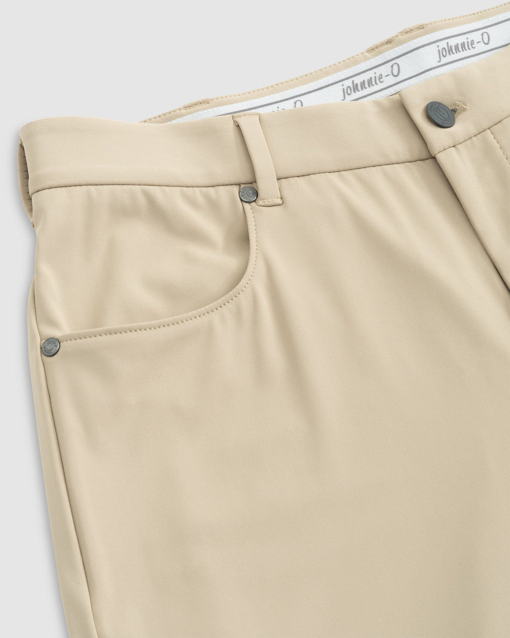 Johnnie-O Momentum Stretch Knit Performance Pant Light, Khaki
