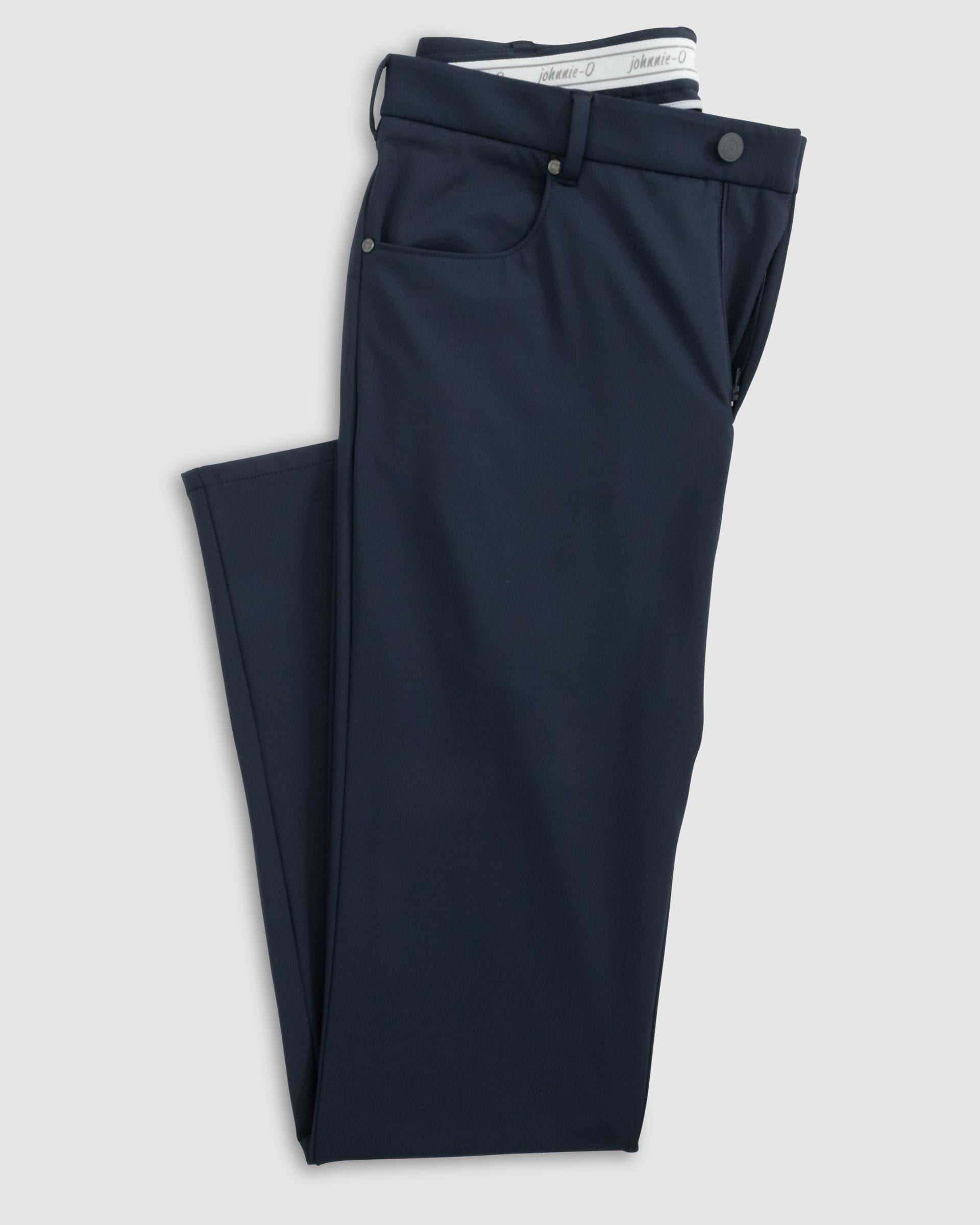 Johnnie-O Momentum Stretch Knit Performance Pant, Navy