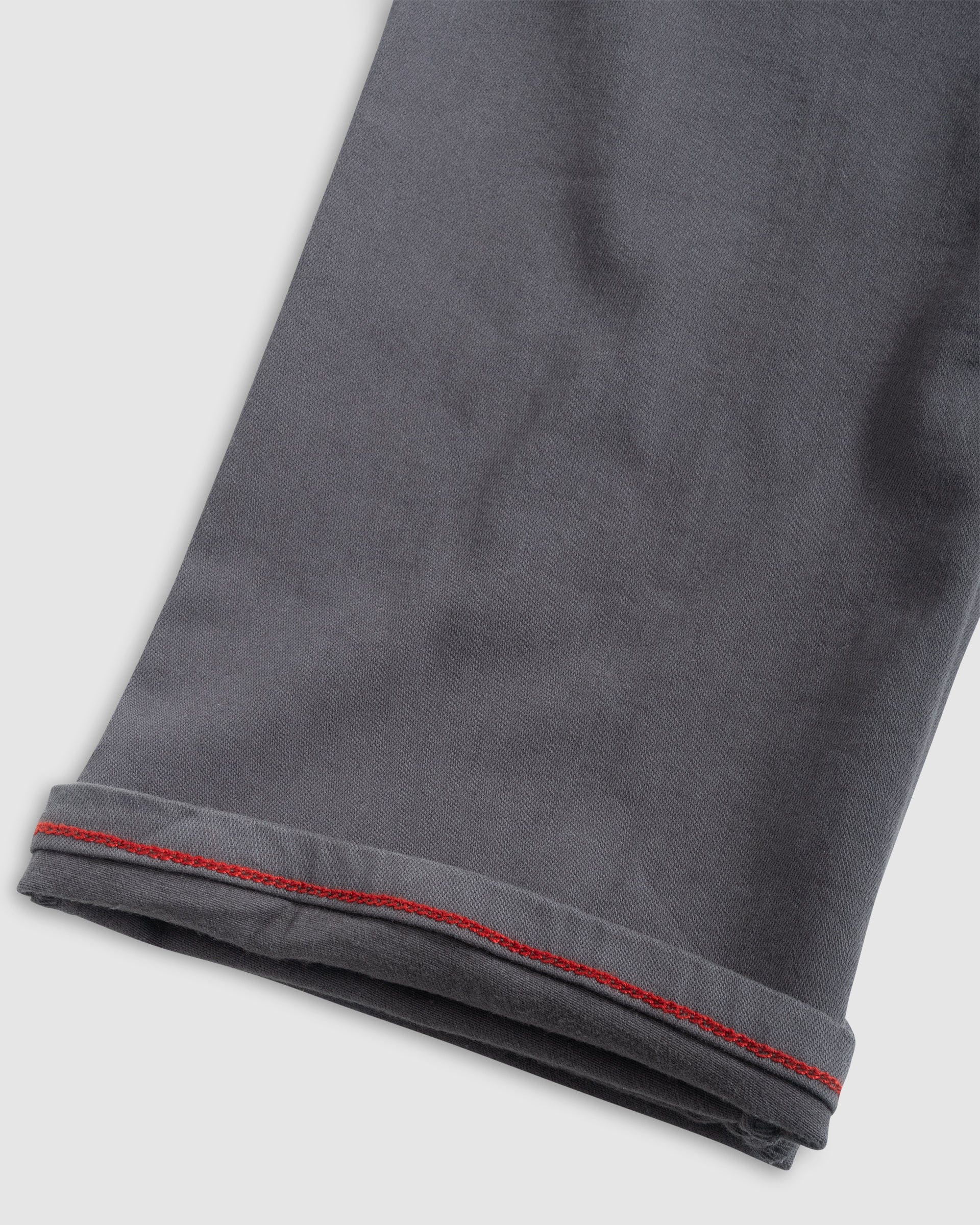 Johnnie-O Newport 5-Pocket Cotton Pants, Charcoal