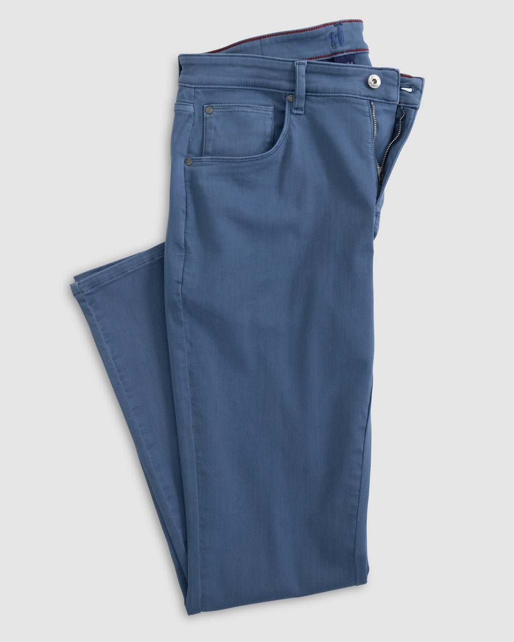 Johnnie-O Newport 5-Pocket Cotton Pants, Indigo