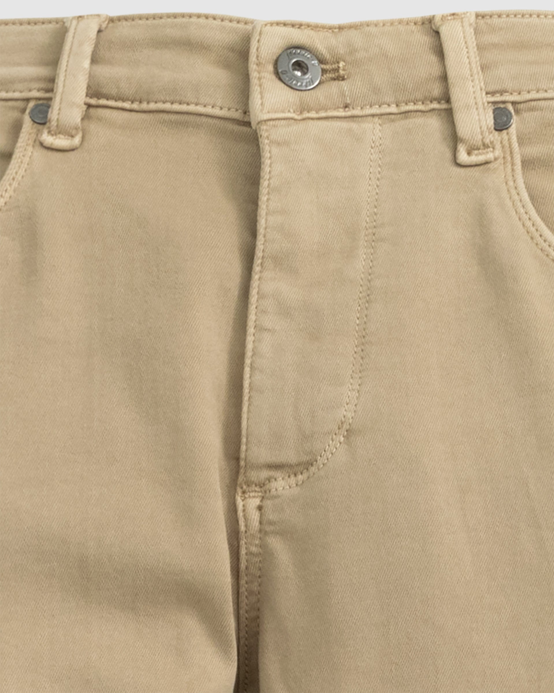 Johnnie-O Newport 5-Pocket Cotton Pants Khaki