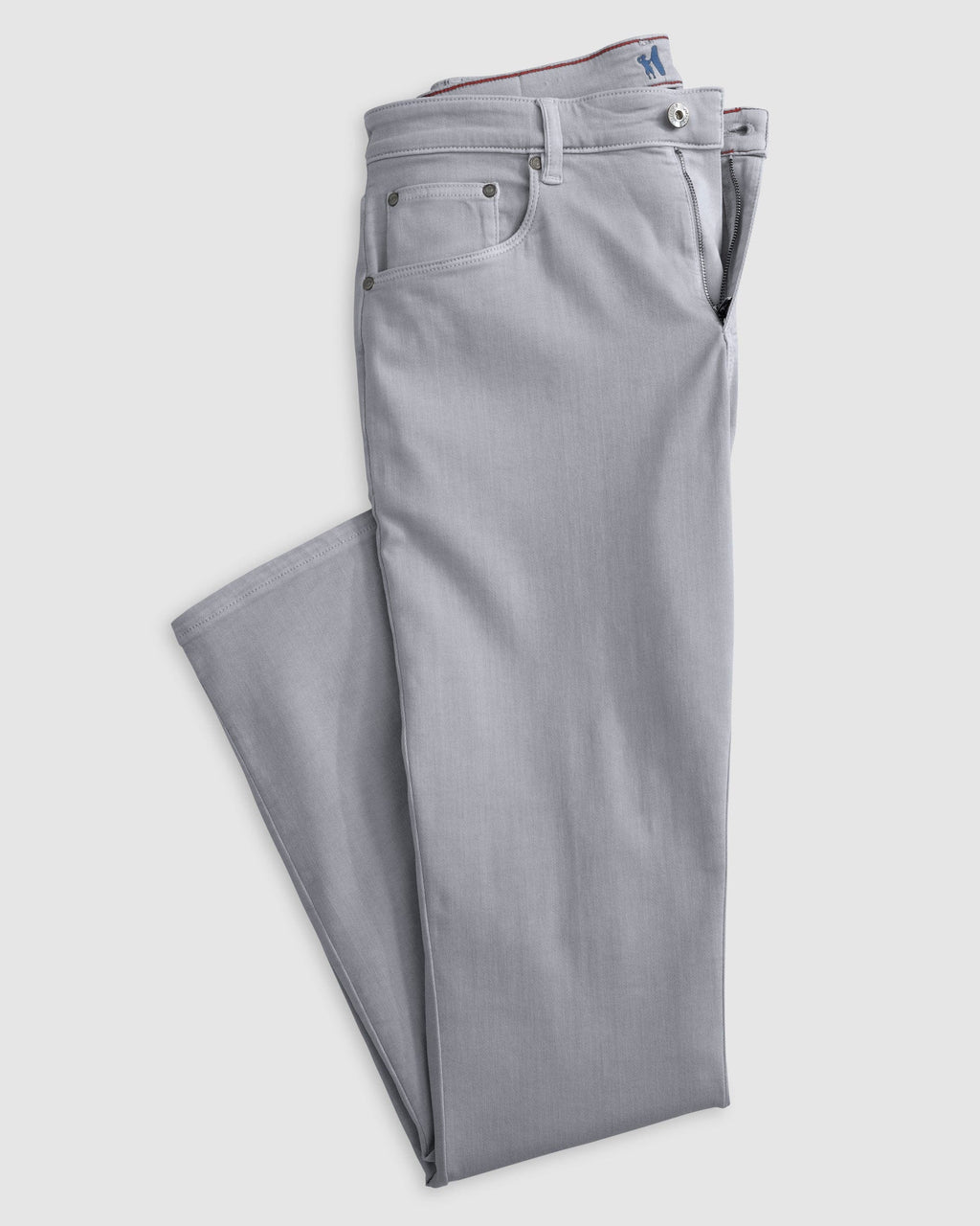 Johnnie-O Newport 5-Pocket Cotton Pants, Quarry