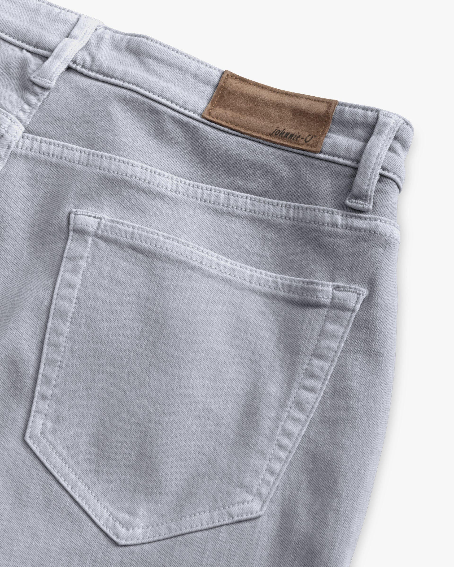 Johnnie-O Newport 5-Pocket Cotton Pants, Quarry