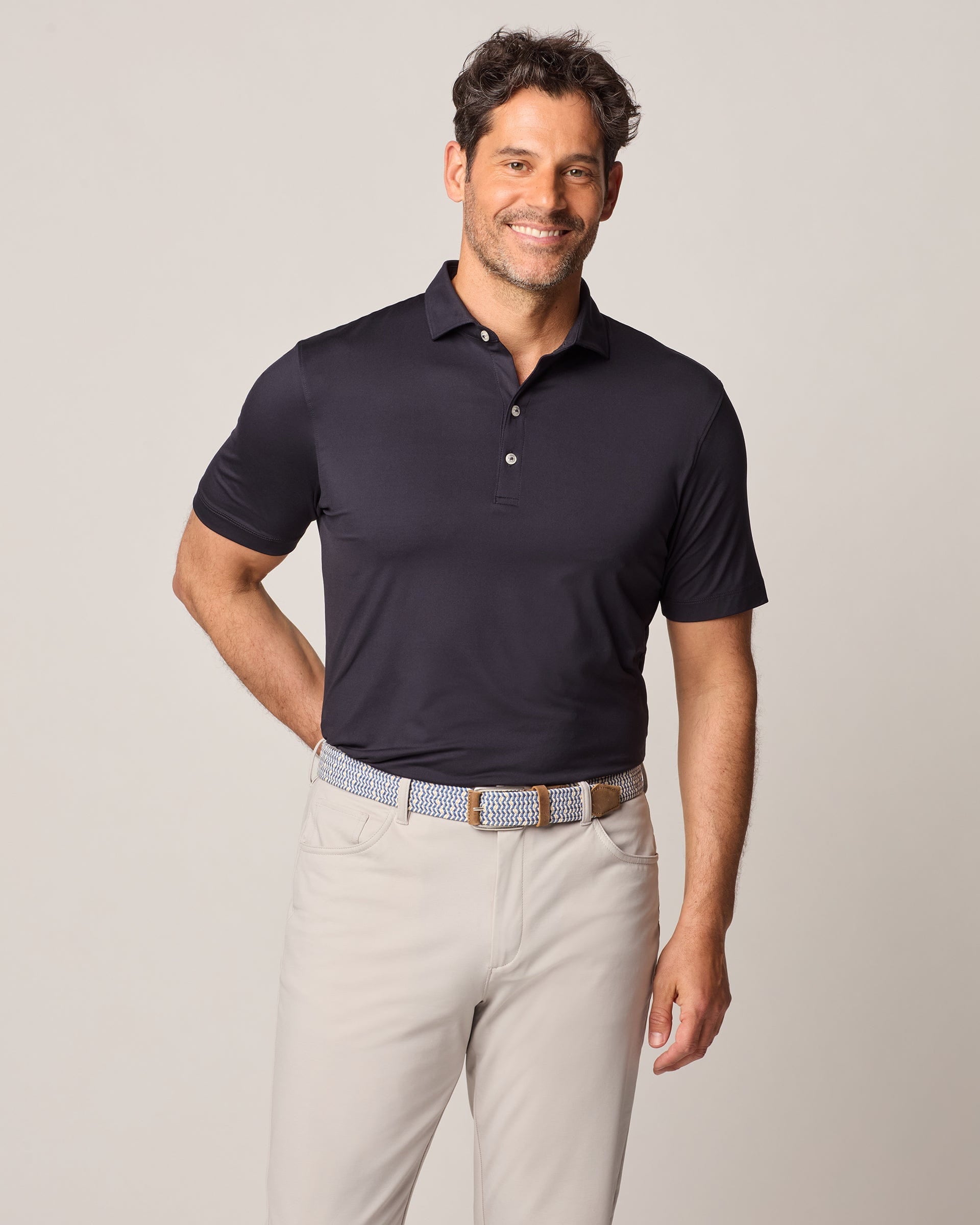 Johnnie-O Performance Jersey Polo - Birdie