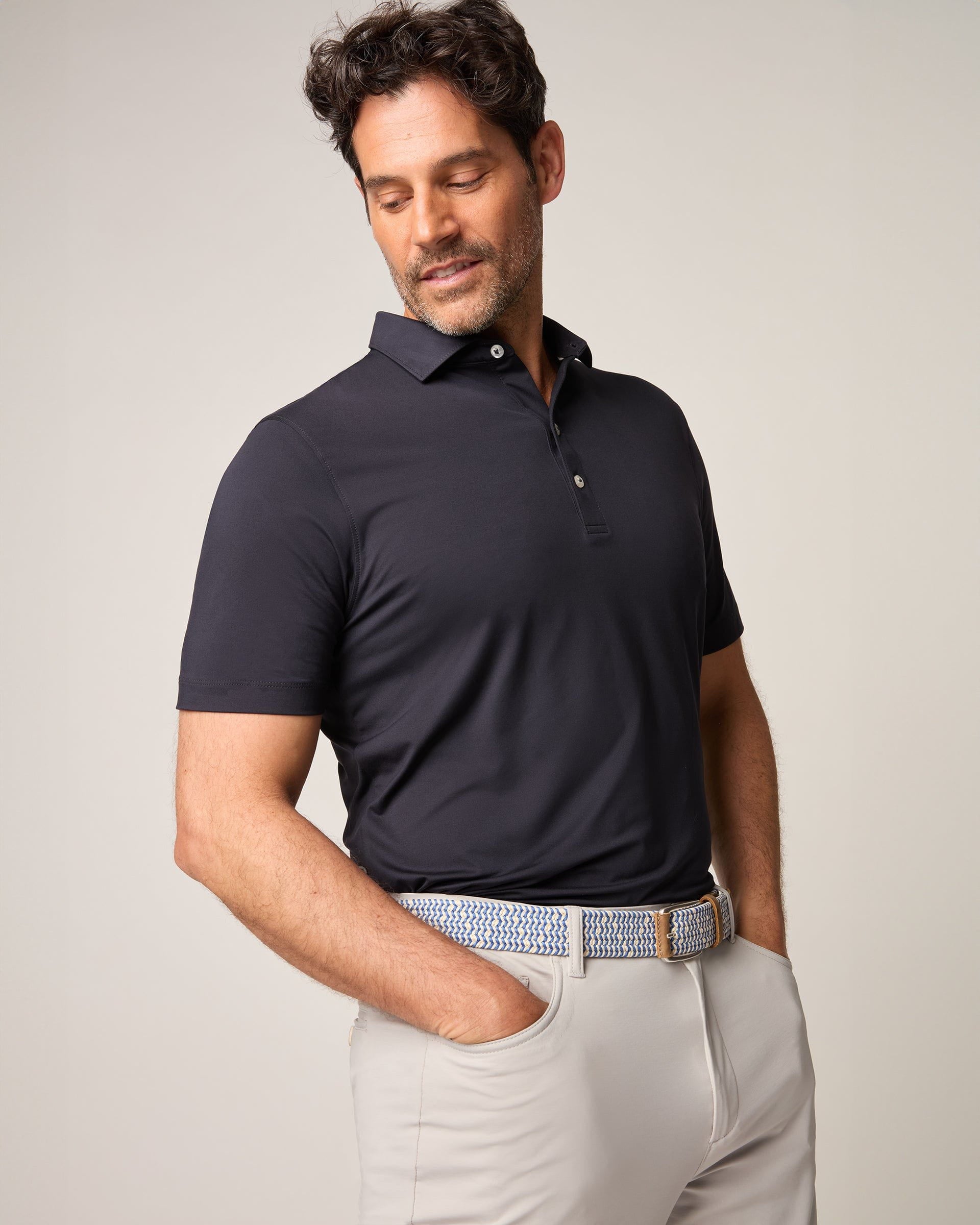 Johnnie-O Performance Jersey Polo - Birdie