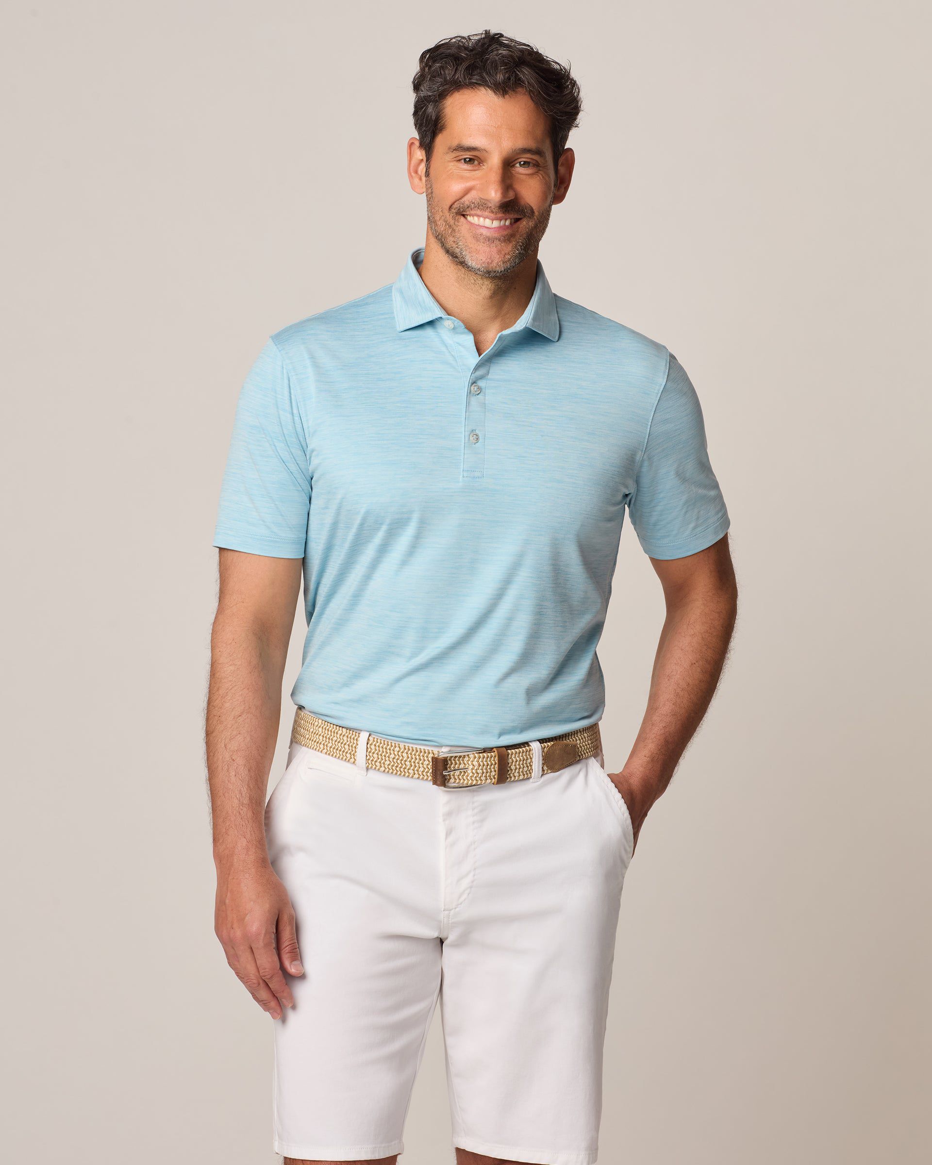Johnnie-O Featherweight Performance Polo - Huronn