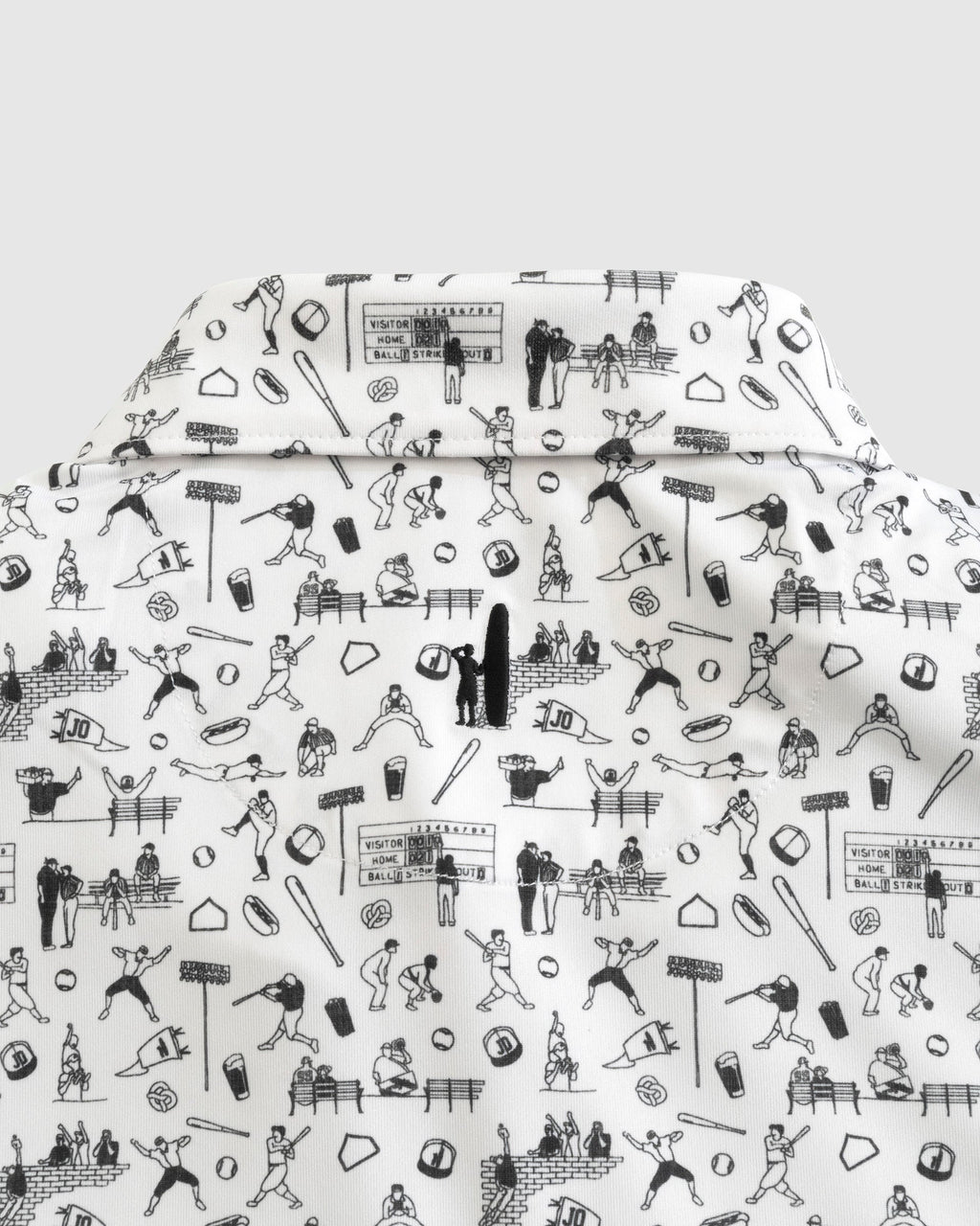 Johnnie-O Ballpark Printed Performance Jersey Polo