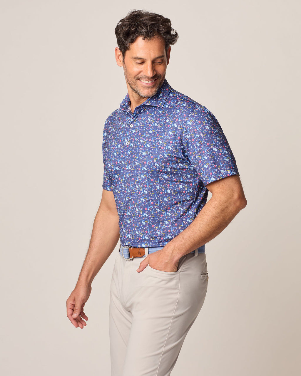 Johnnie-O Performance Jersey Polo - The New Yorker