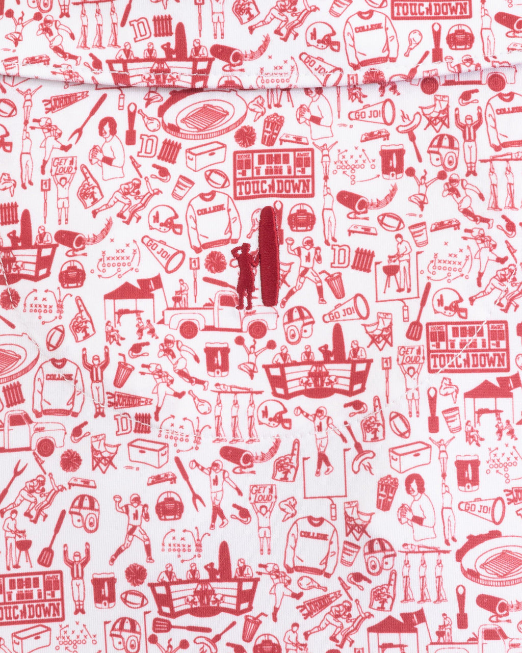 Johnnie-O Performance Jersey Jr. Polo - Tailgater 2.0 Print