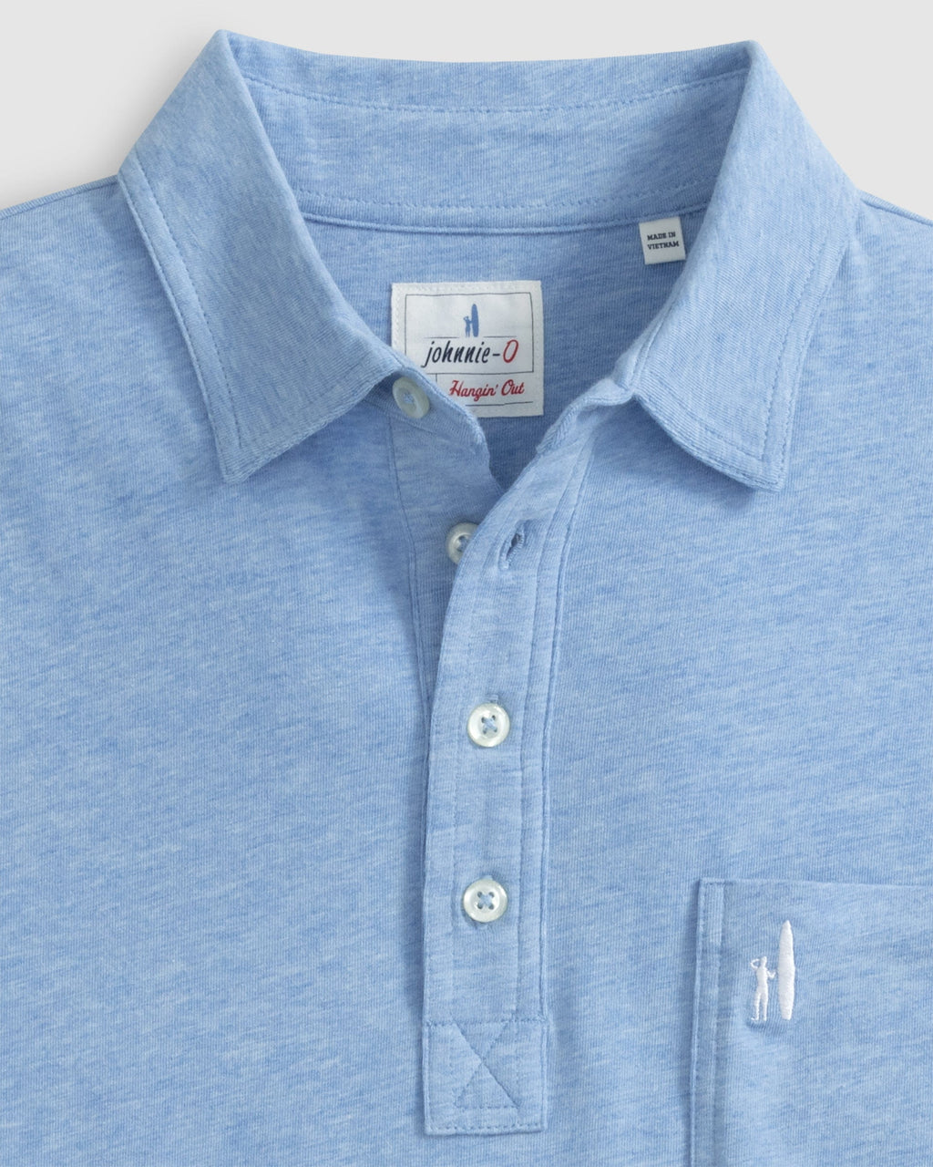 Johnnie-O Original 4-Button Polo - Heathered 2.0