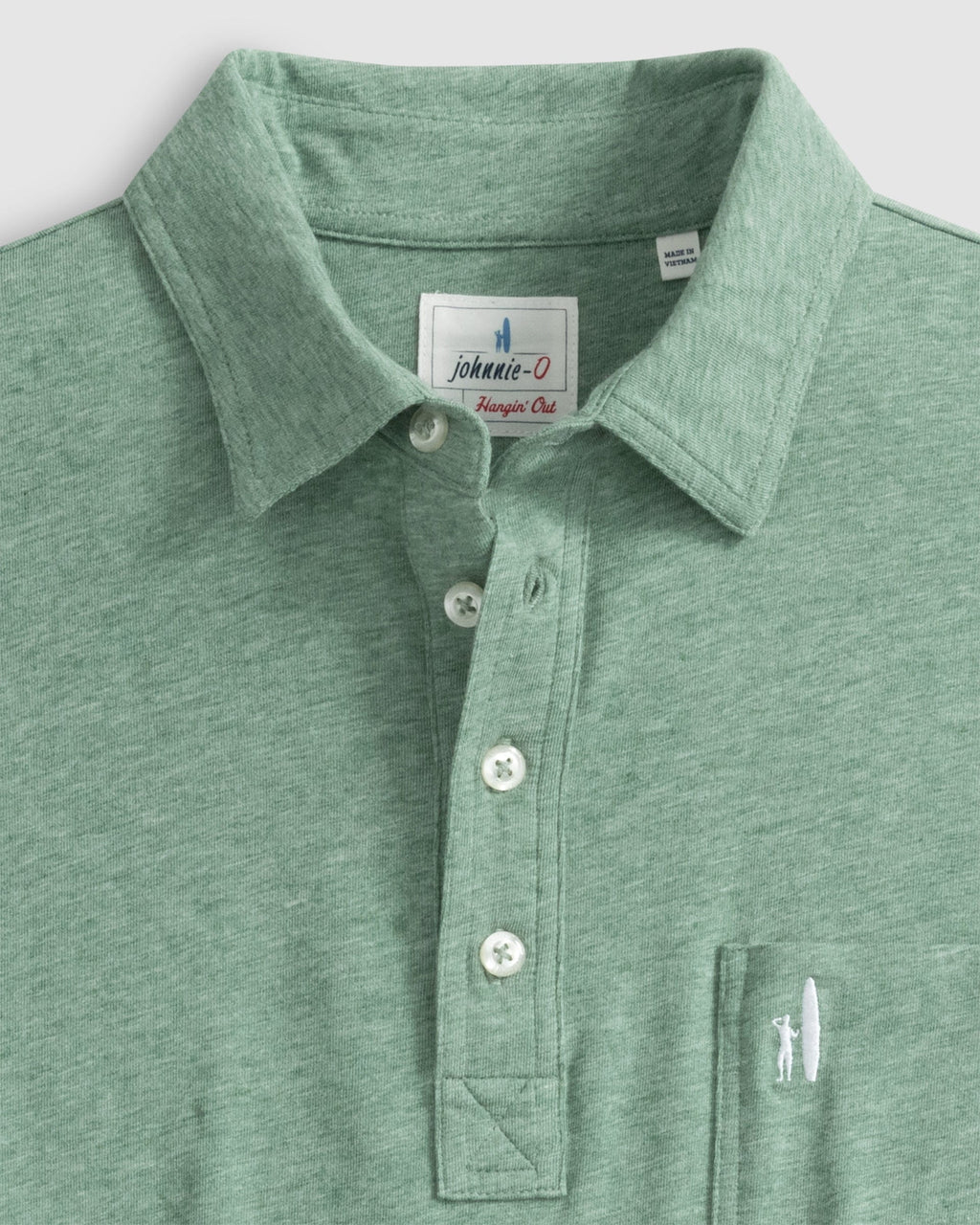Johnnie-O Original 4-Button Polo - Heathered 2.0
