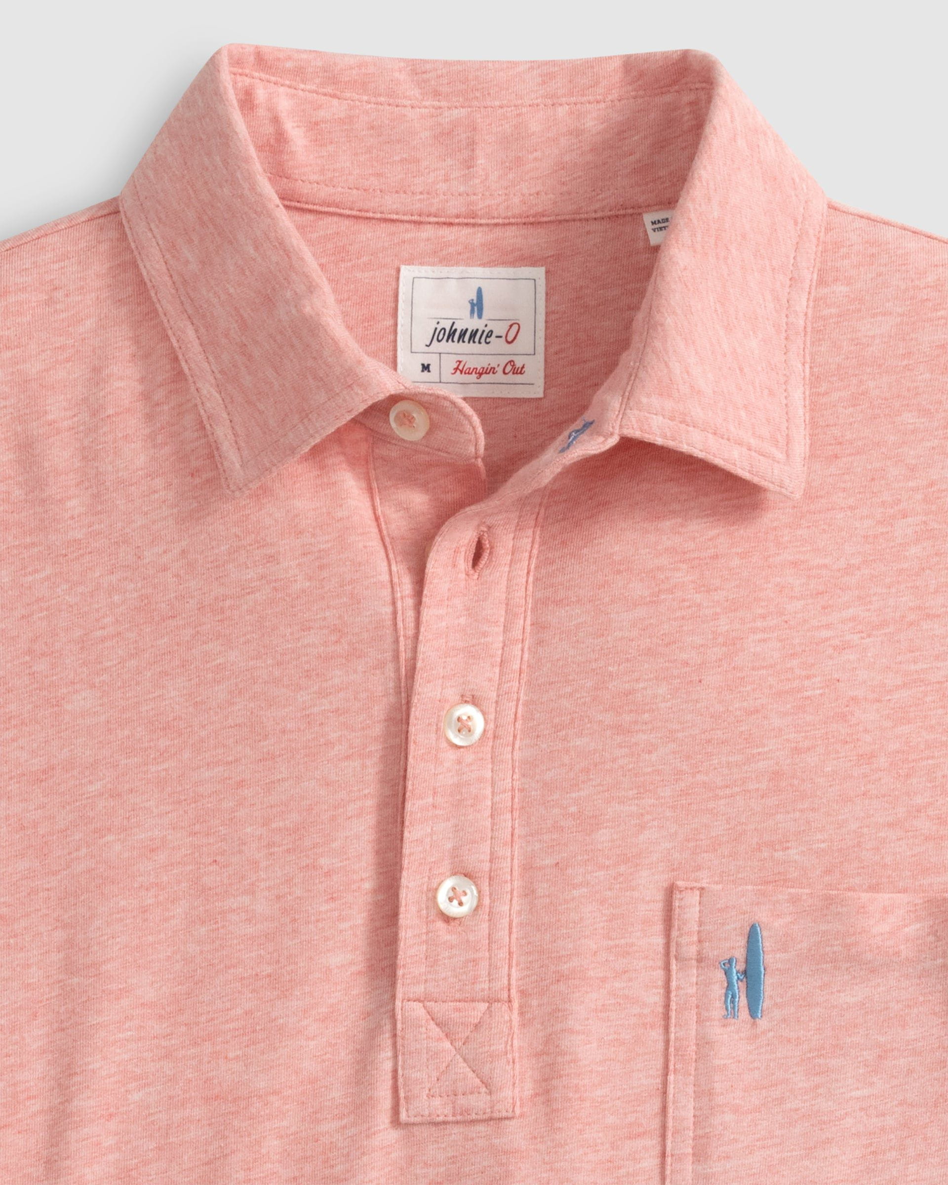 Johnnie-O Original 4-Button Polo - Heathered 2.0