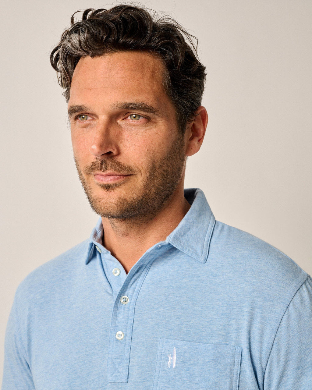 Johnnie-O Original 4-Button Polo - Heathered 2.0