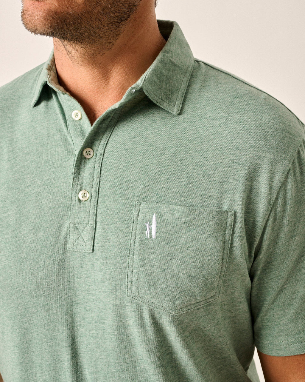 Johnnie-O Original 4-Button Polo - Heathered 2.0