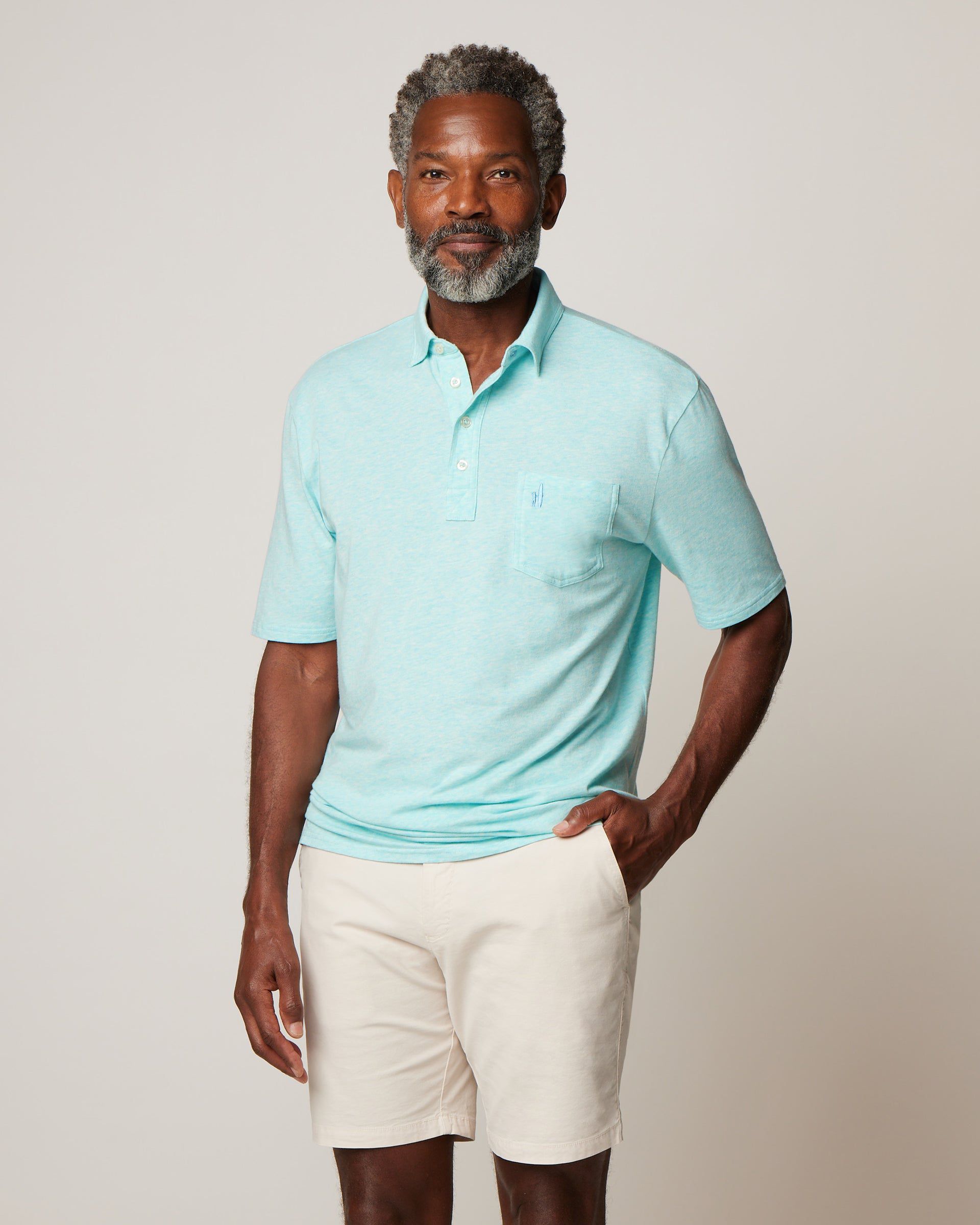 Johnnie-O Original 4-Button Polo - Heathered 2.0