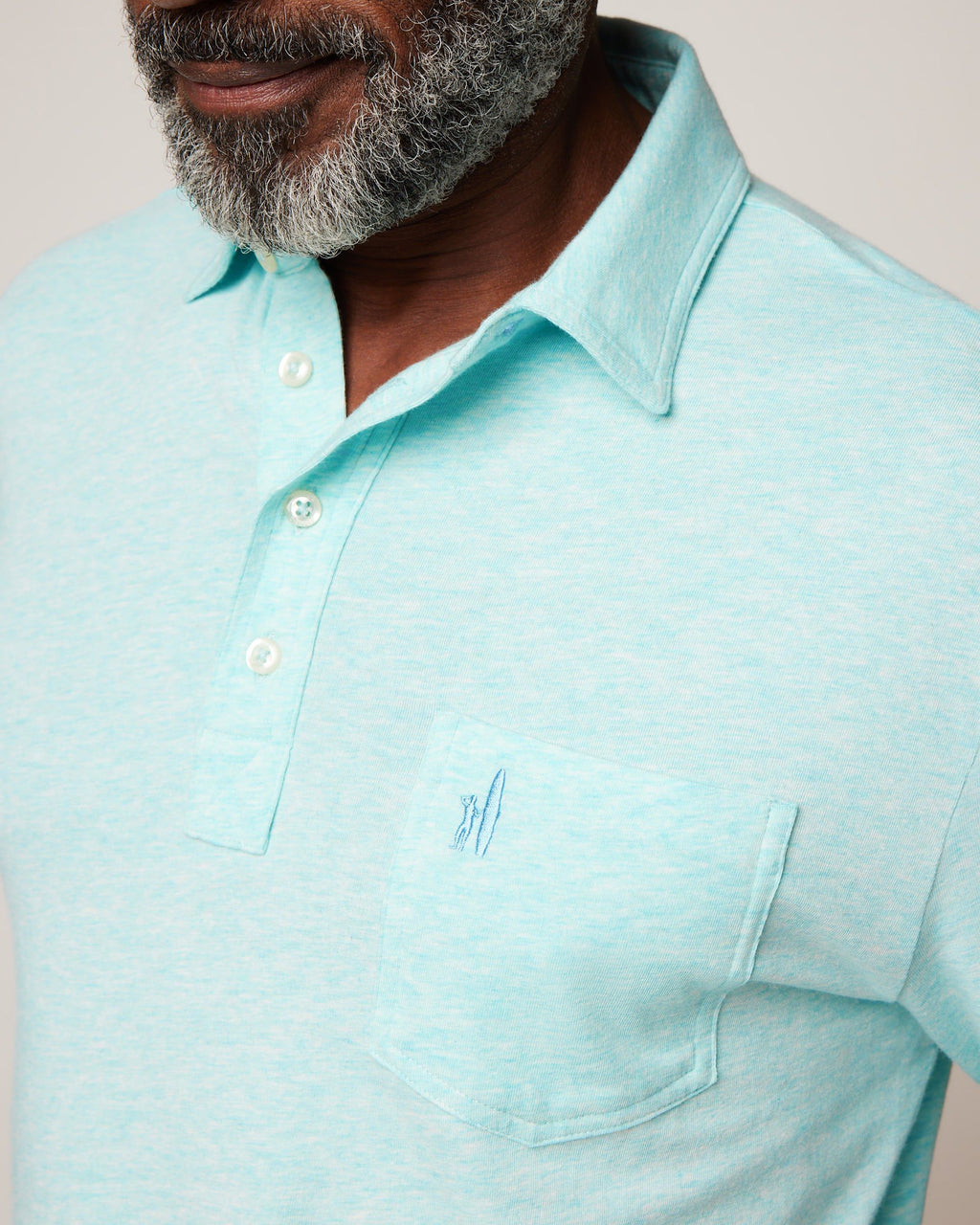 Johnnie-O Original 4-Button Polo - Heathered 2.0