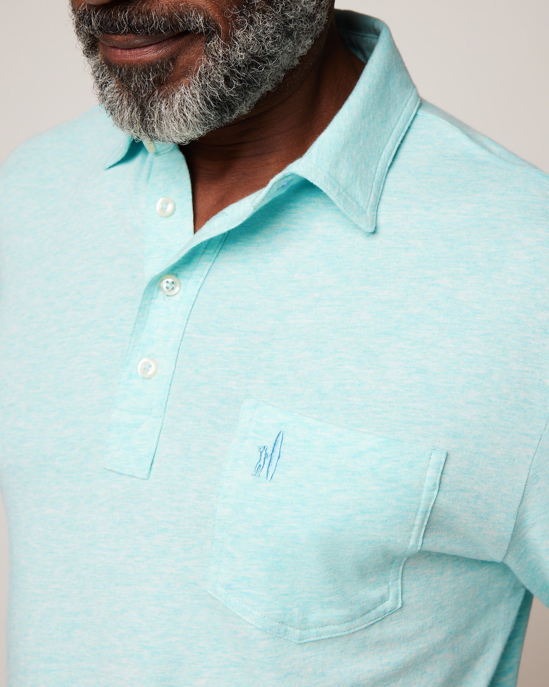 Johnnie-O Original 4-Button Polo - Heathered 2.0