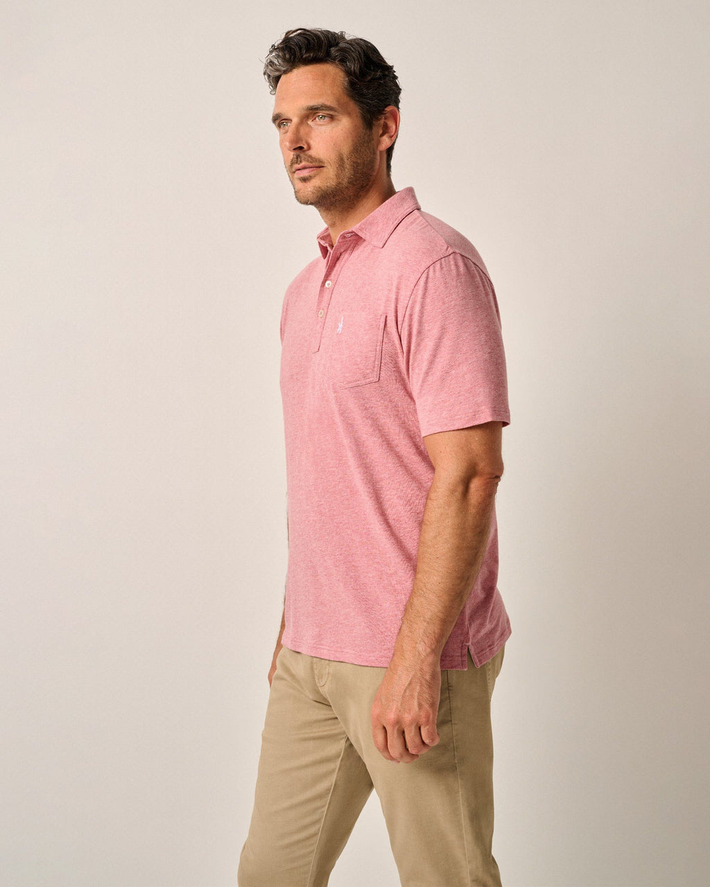 Johnnie-O Original 4-Button Polo - Heathered 2.0