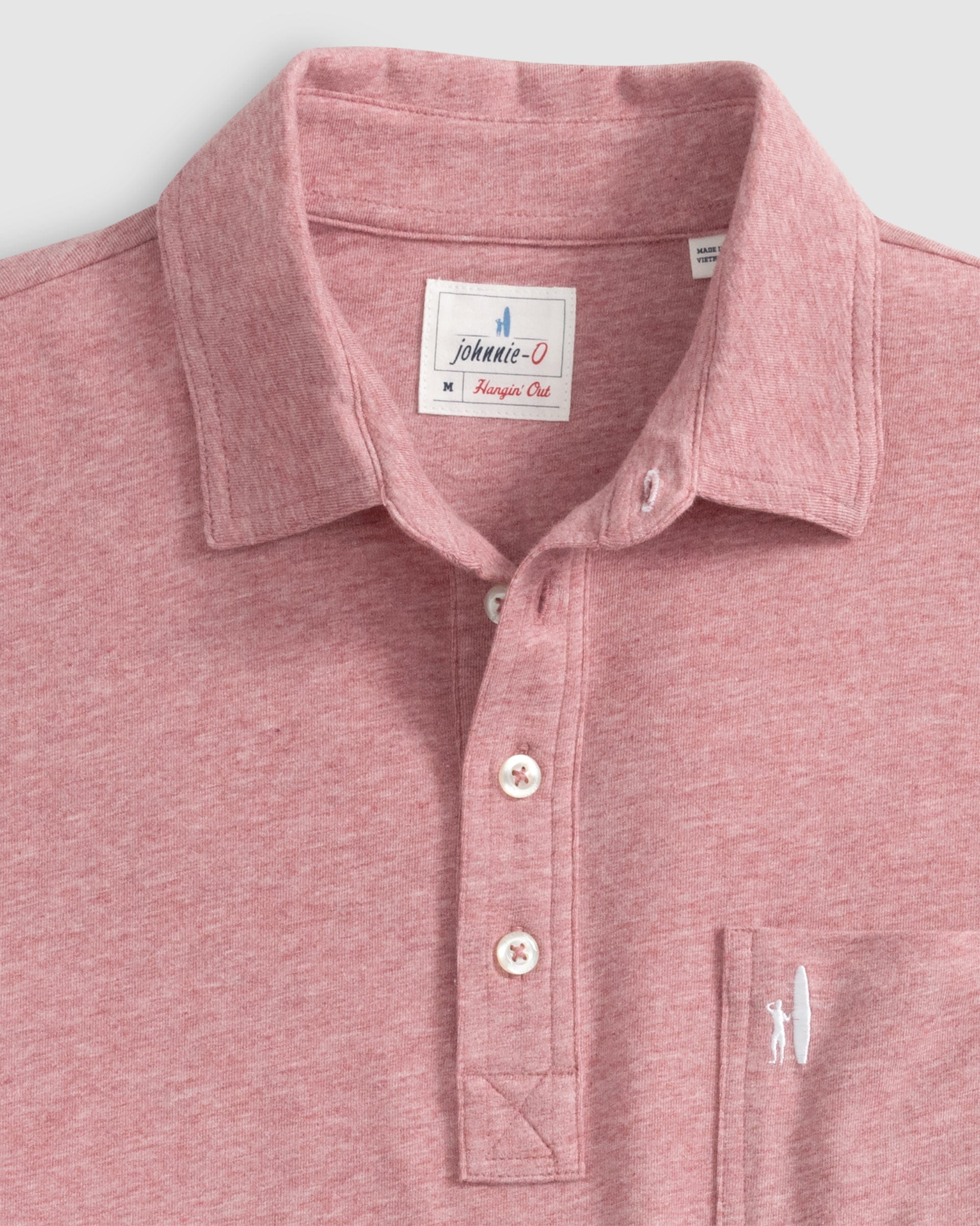 Johnnie-O Original 4-Button Polo - Heathered 2.0