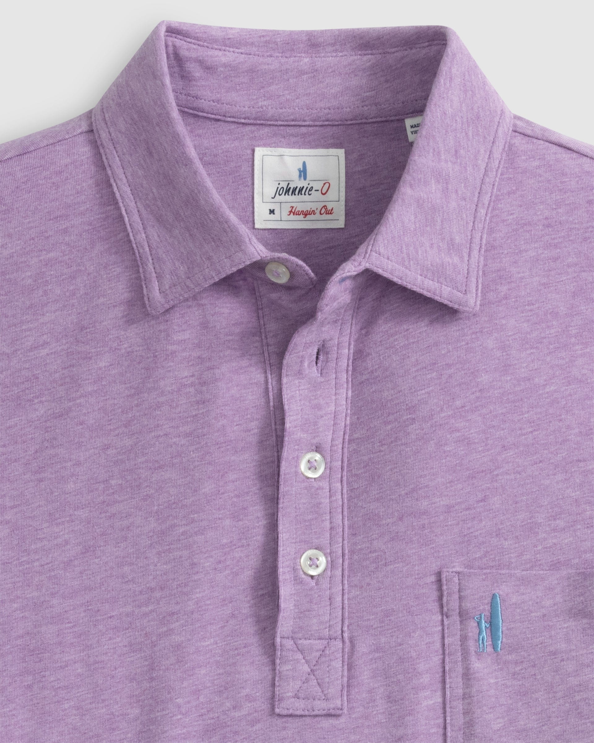 Johnnie-O Original 4-Button Polo - Heathered 2.0