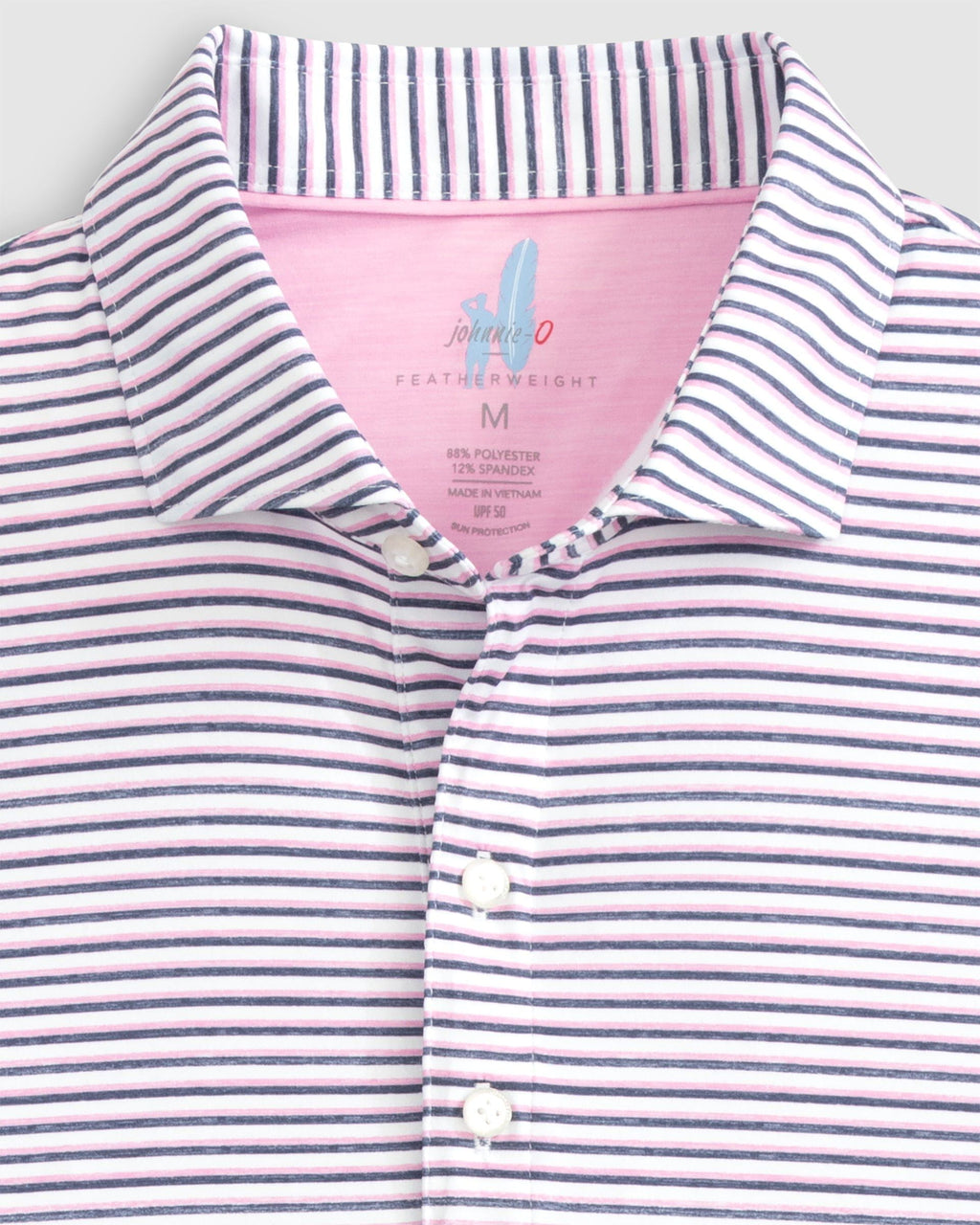 Johnnie-O Featherweight Performance Polo - Warwick Stripe