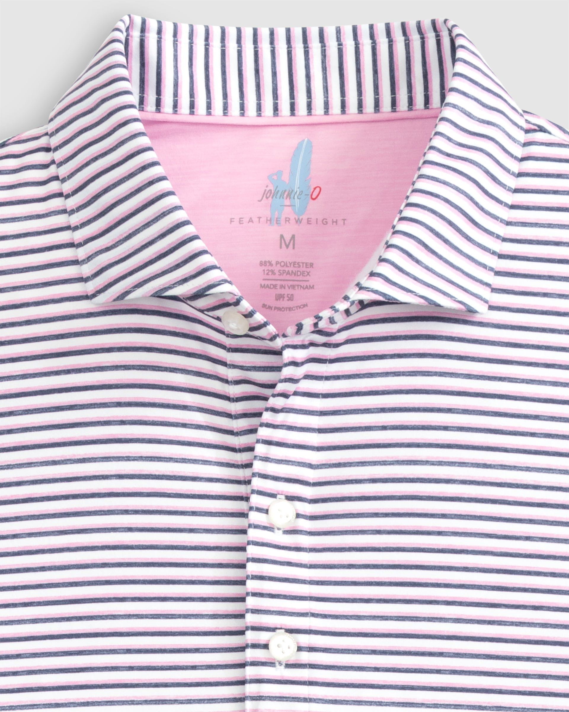 Johnnie-O Featherweight Performance Polo - Warwick Stripe