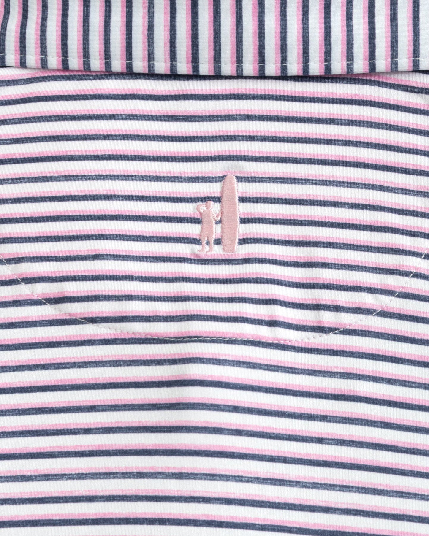 Johnnie-O Featherweight Performance Polo - Warwick Stripe