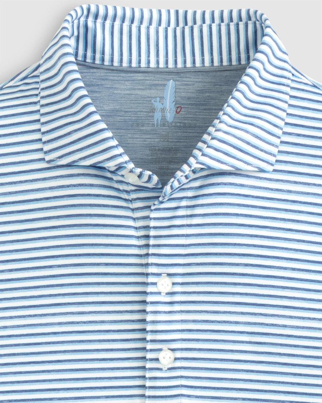 Johnnie-O Featherweight Performance Polo - Warwick Stripe