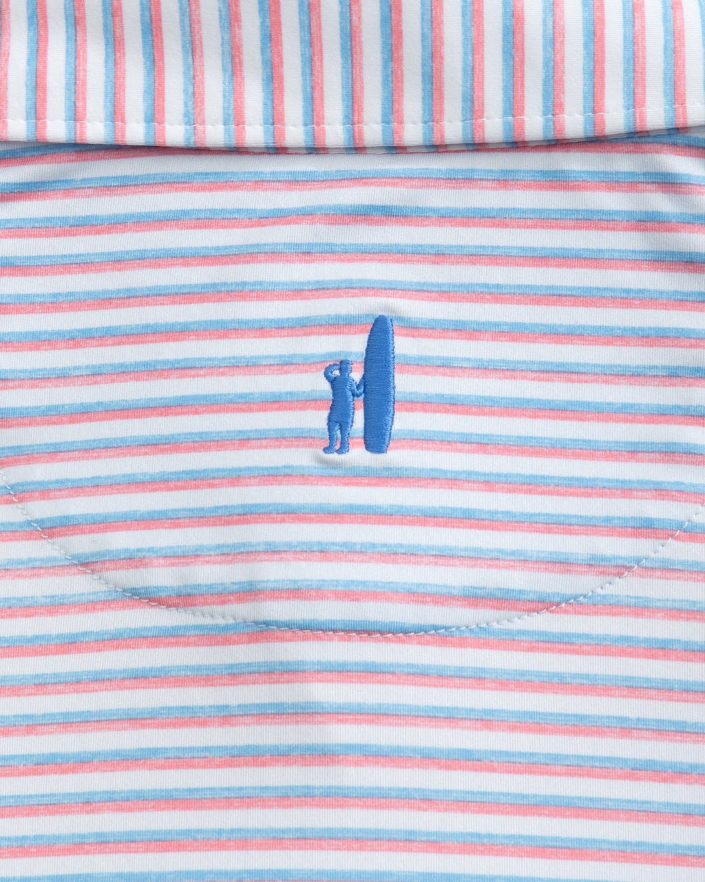 Johnnie-O Featherweight Performance Polo - Warwick Stripe