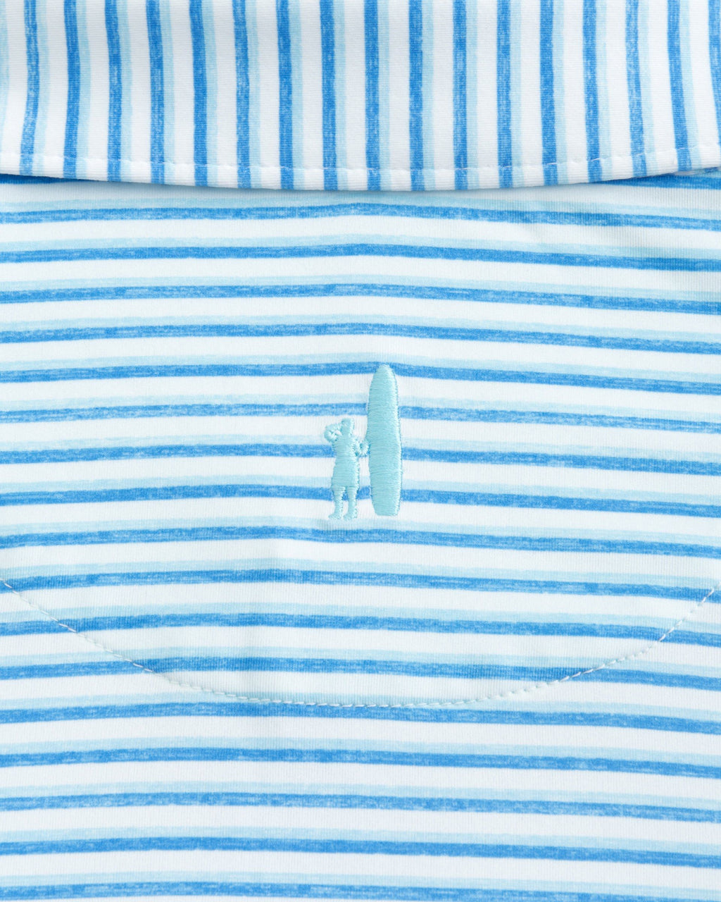 Johnnie-O Featherweight Performance Polo - Warwick Stripe