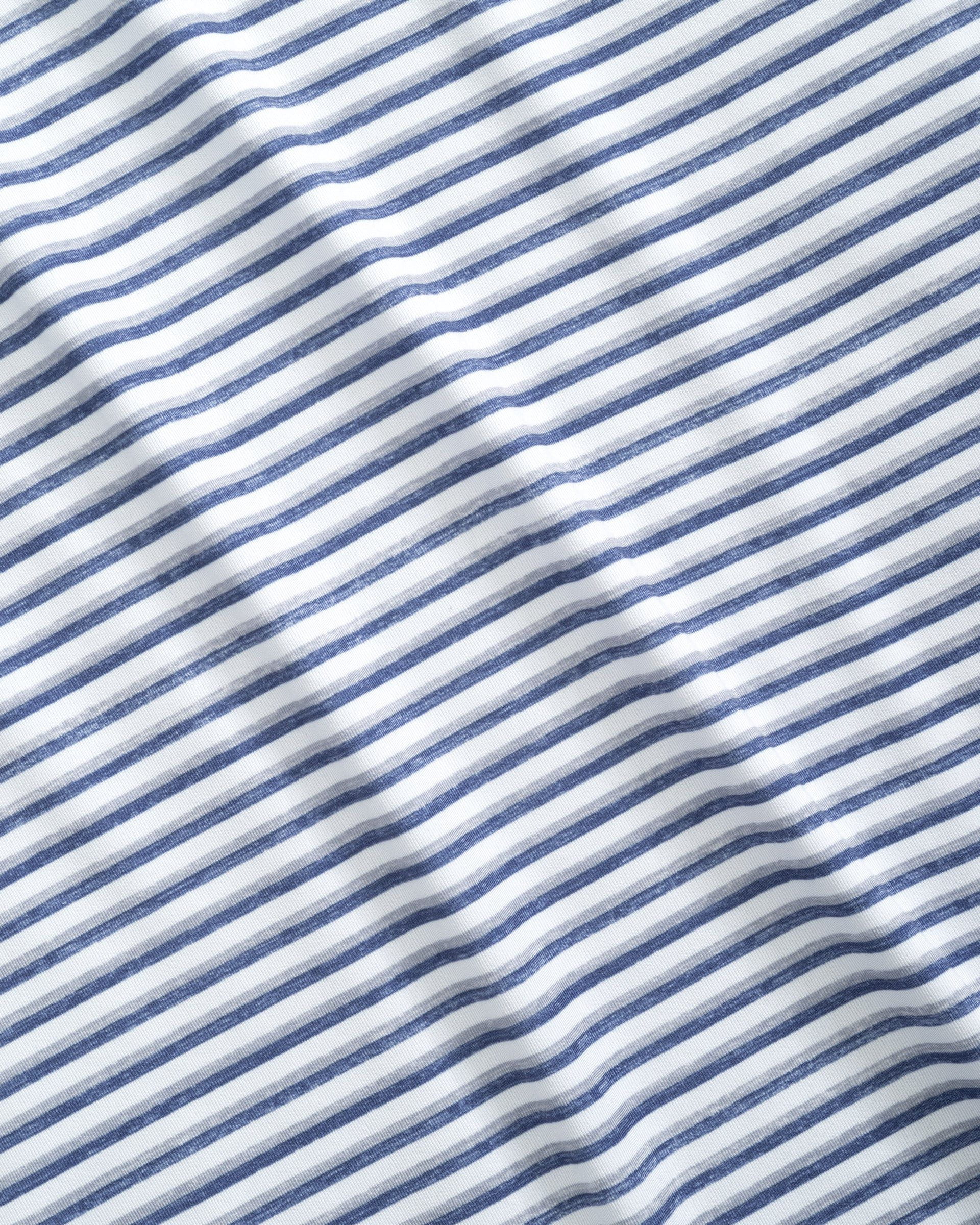 Johnnie-O Featherweight Performance Polo - Warwick Stripe