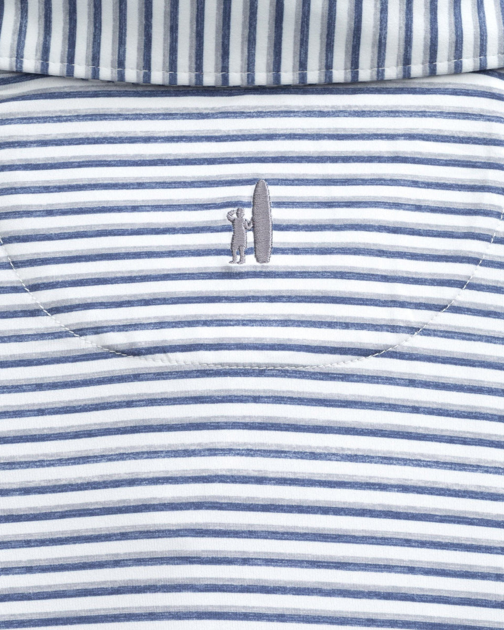 Johnnie-O Featherweight Performance Polo - Warwick Stripe