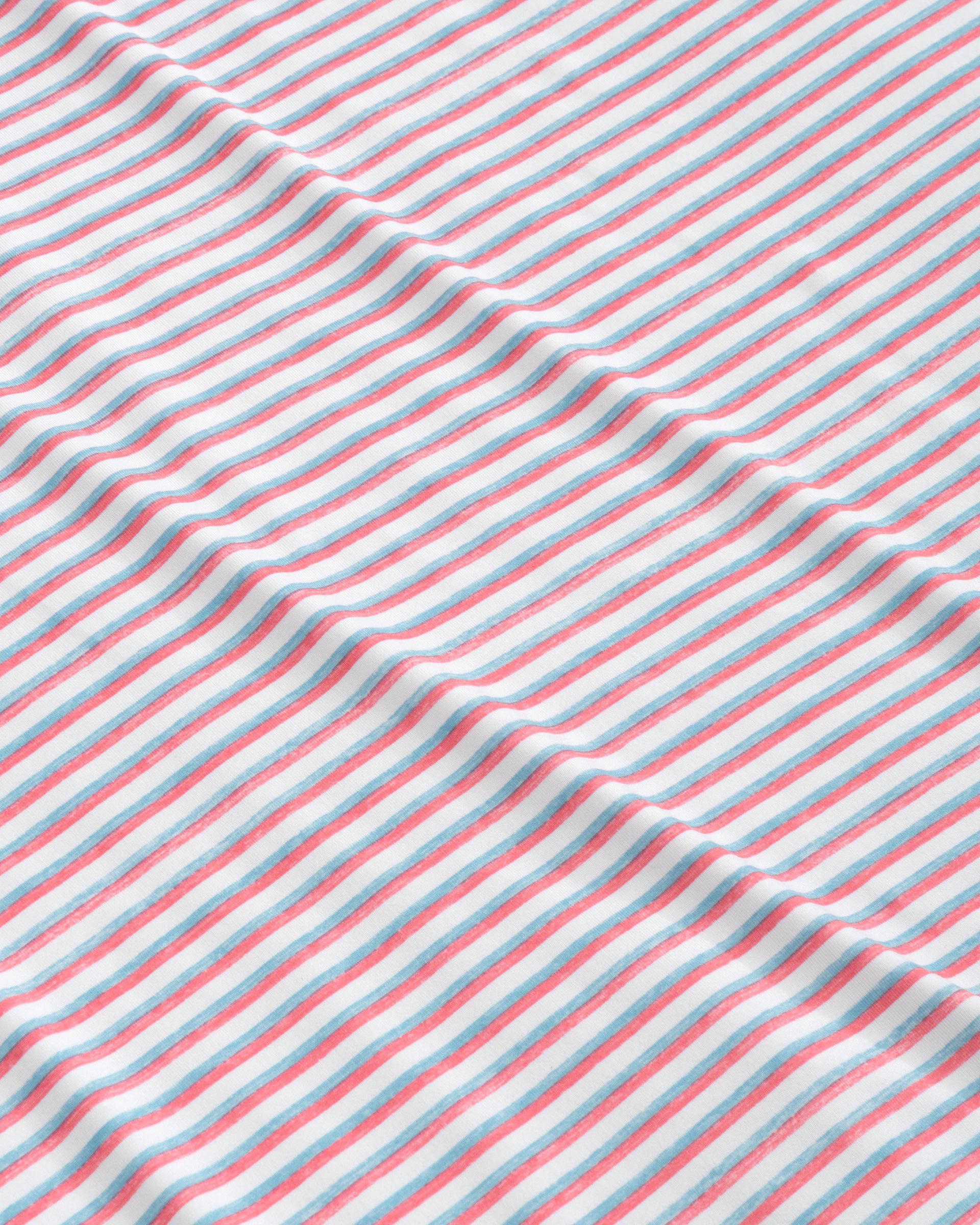 Johnnie-O Featherweight Performance Polo - Warwick Stripe